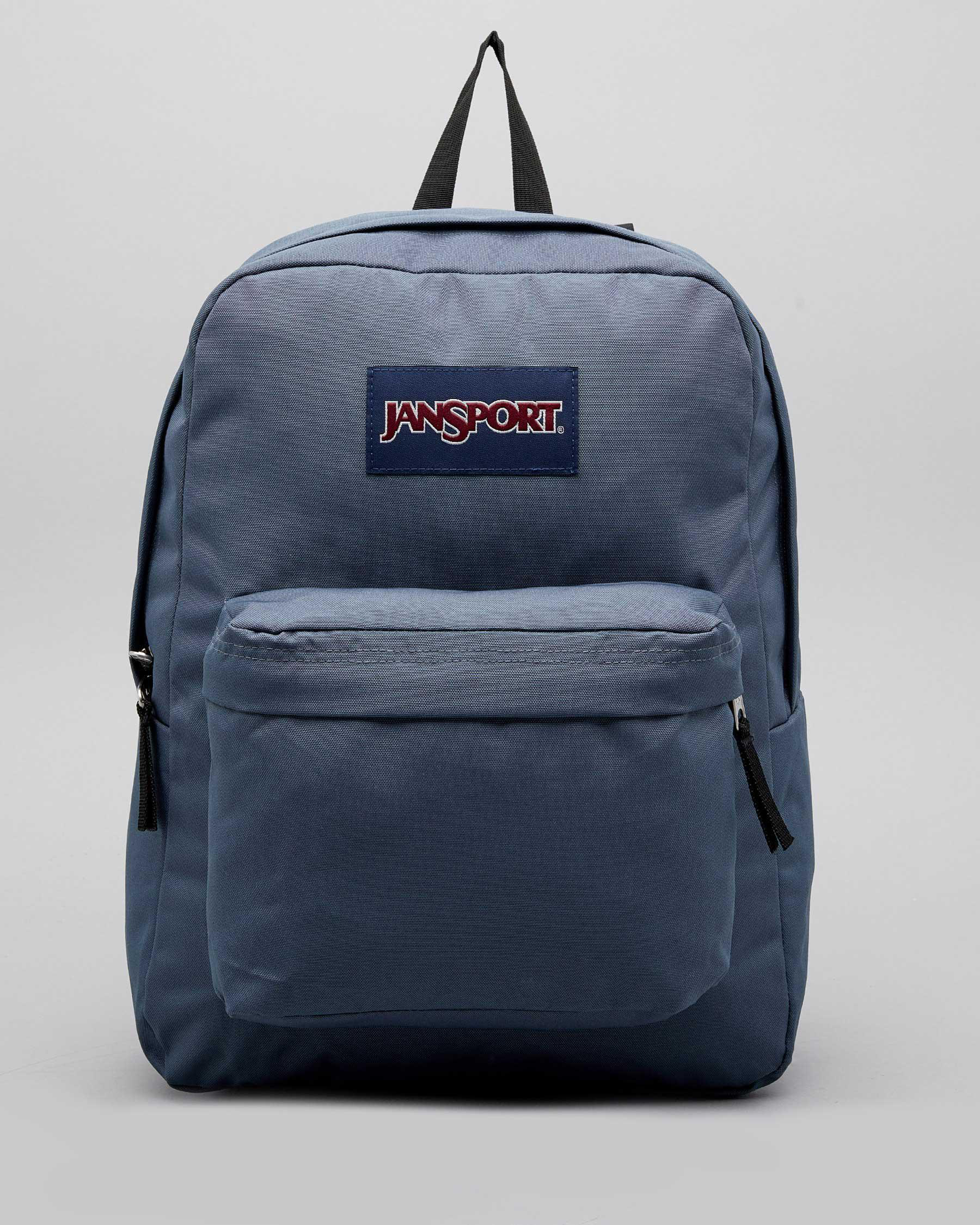 JanSport Superbreak Backpack In Deep Grey Fast Shipping & Easy