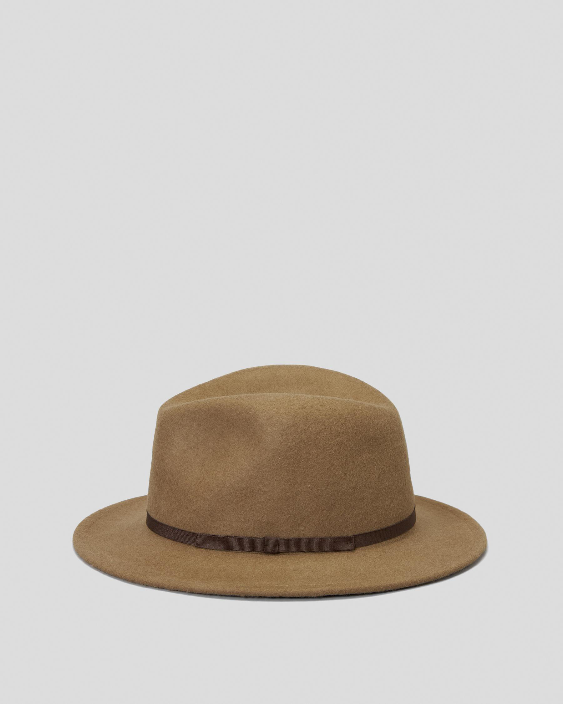 Lucid Mendes Felt Hat In Tan City Beach Australia