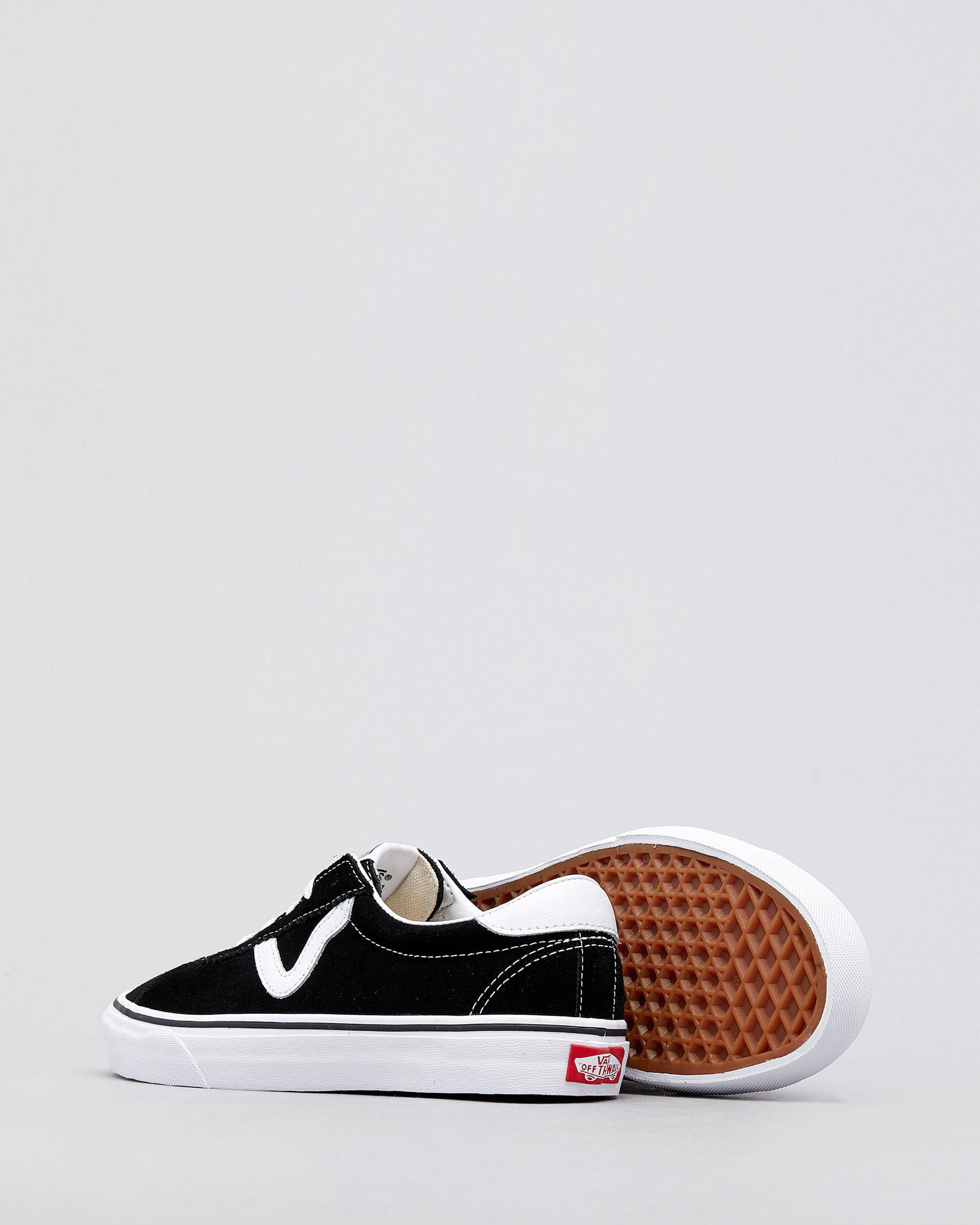 Vans Sport Shoes In (suede) Black - Fast Shipping & Easy Returns - City ...