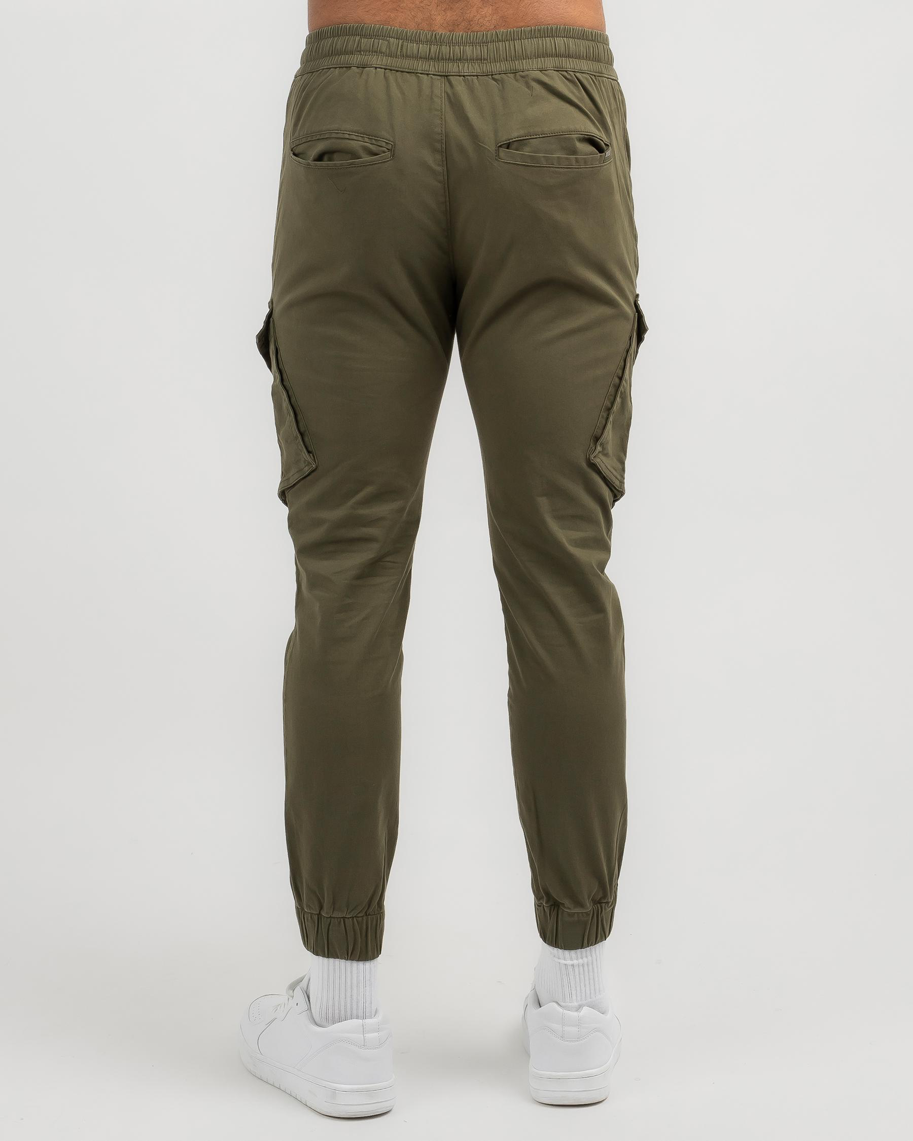 Shop Lucid Ranking Jogger Pants In Green - Fast Shipping & Easy Returns ...