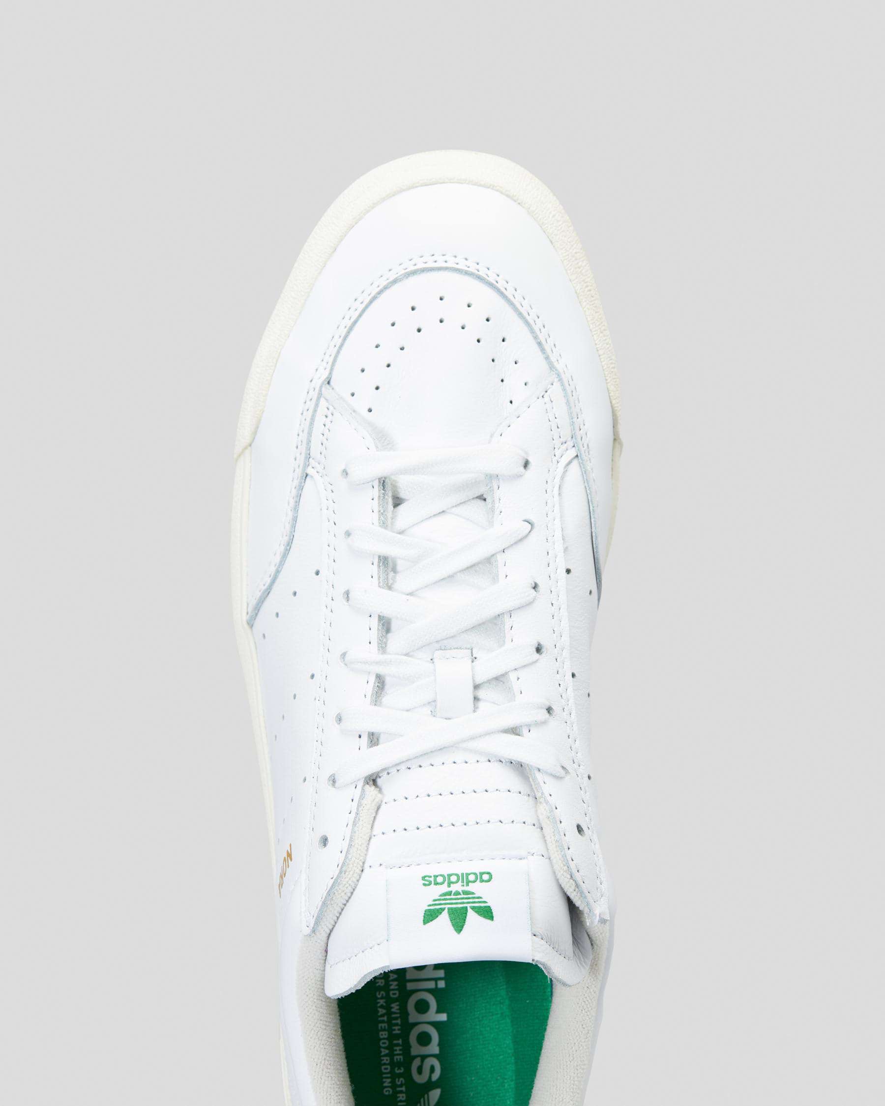 Shop adidas Nora Shoes In Ftwr White/ftwr White/chalk White - Fast ...