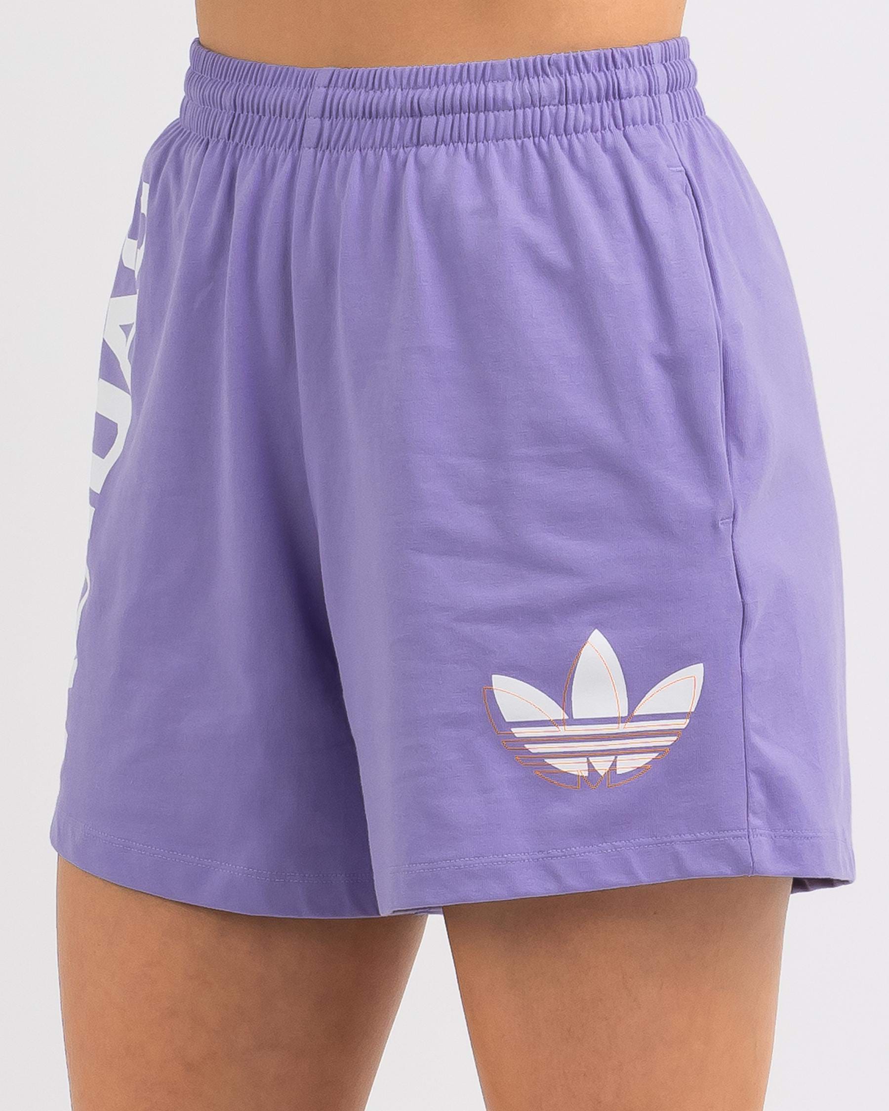 Adidas Originals Shorts In Light Purple | City Beach Australia