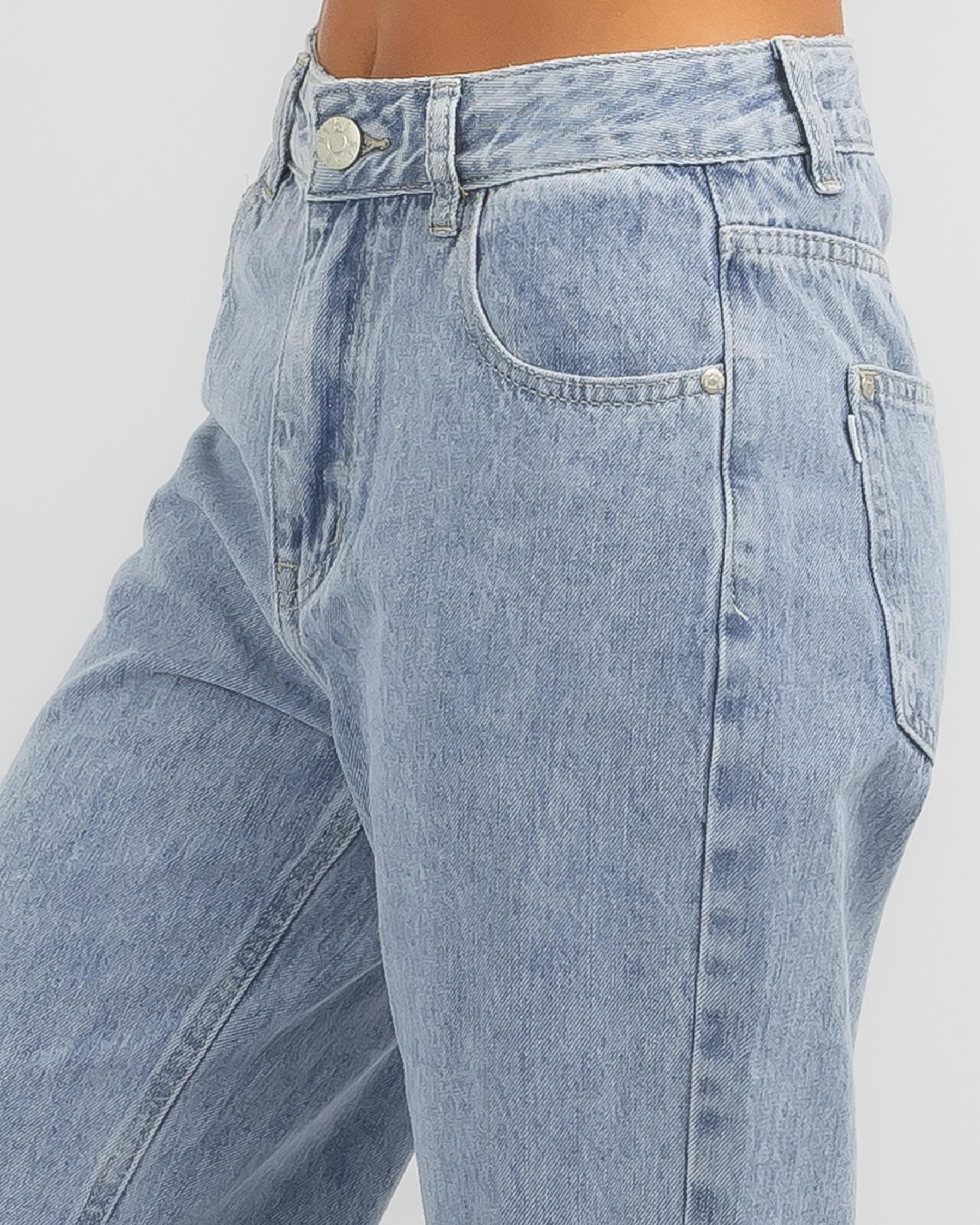 Shop DESU Jagger Jeans In Light Blue - Fast Shipping & Easy Returns ...