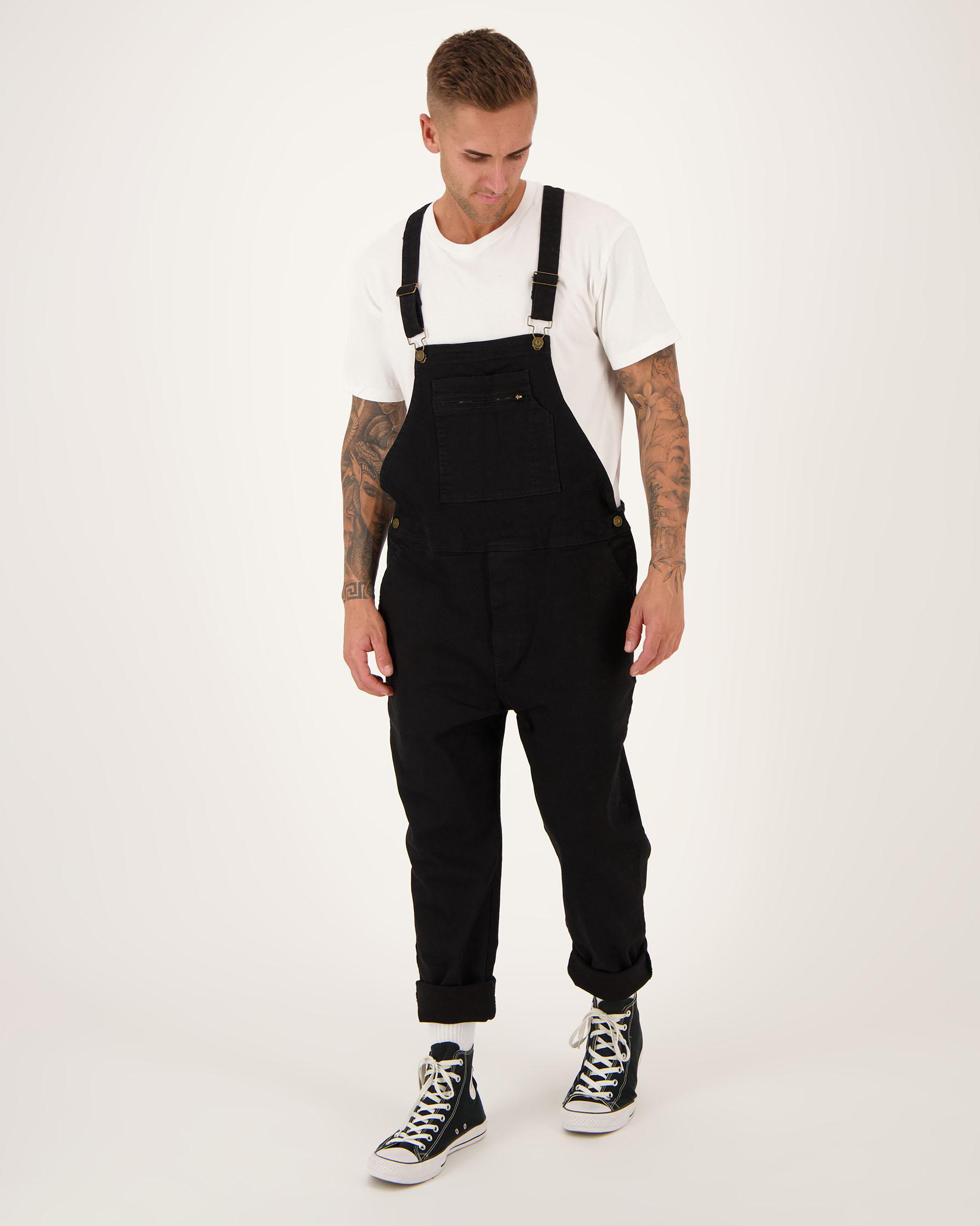 Shop Lucid Denim Overalls In Denim Fast Shipping & Easy Returns