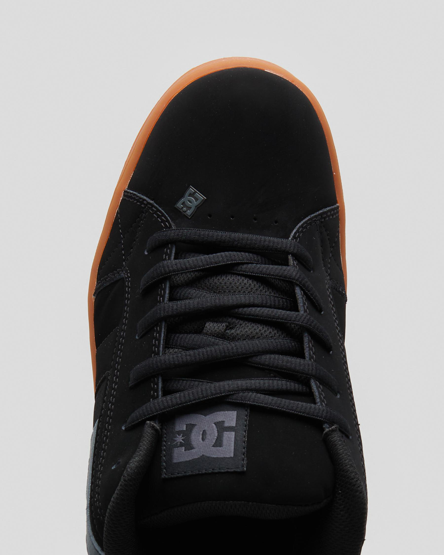 Shop DC Shoes Net Shoes In Black/gum - Fast Shipping & Easy Returns ...