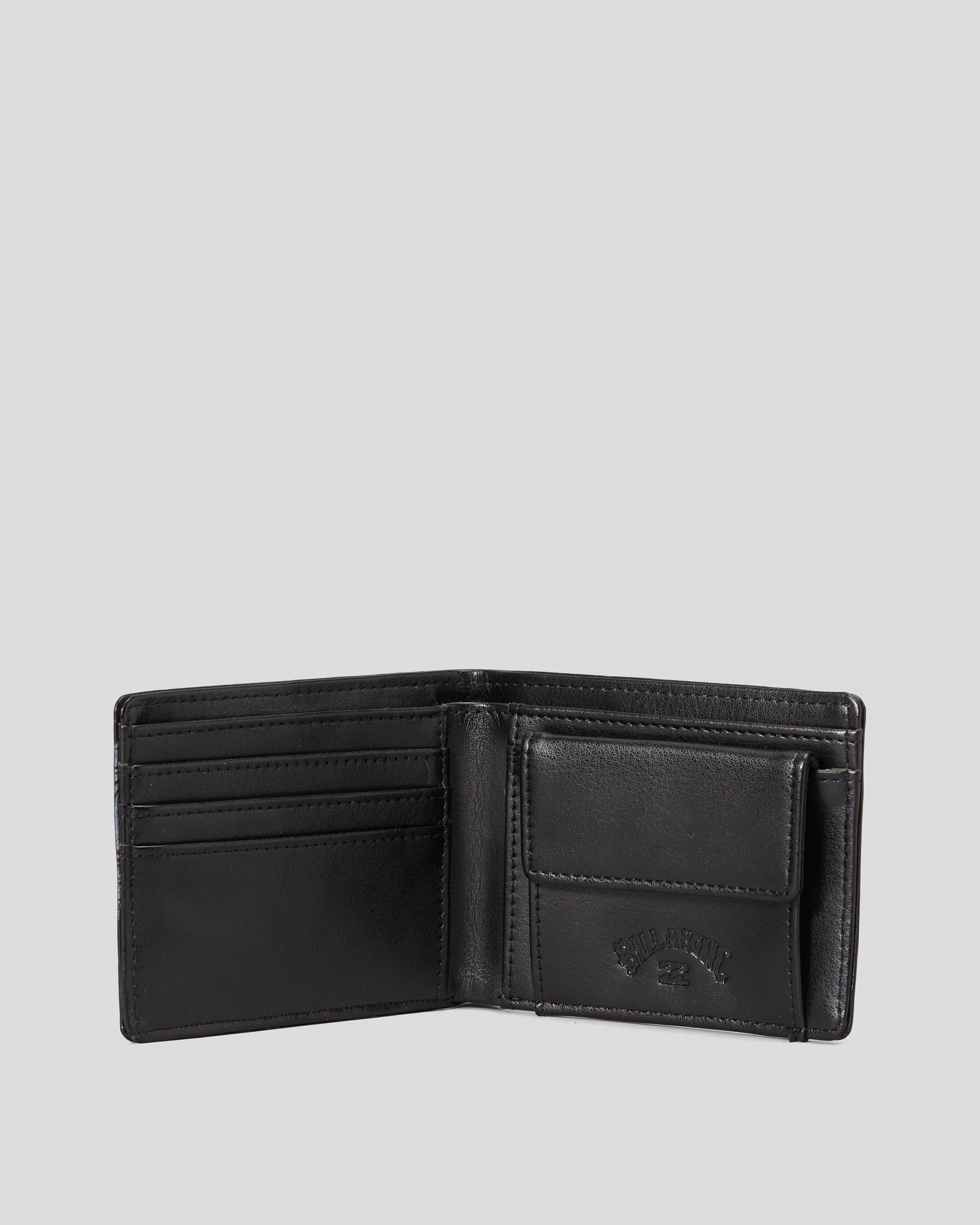 Shop Billabong Range Wallet In Fade Fast Shipping & Easy Returns