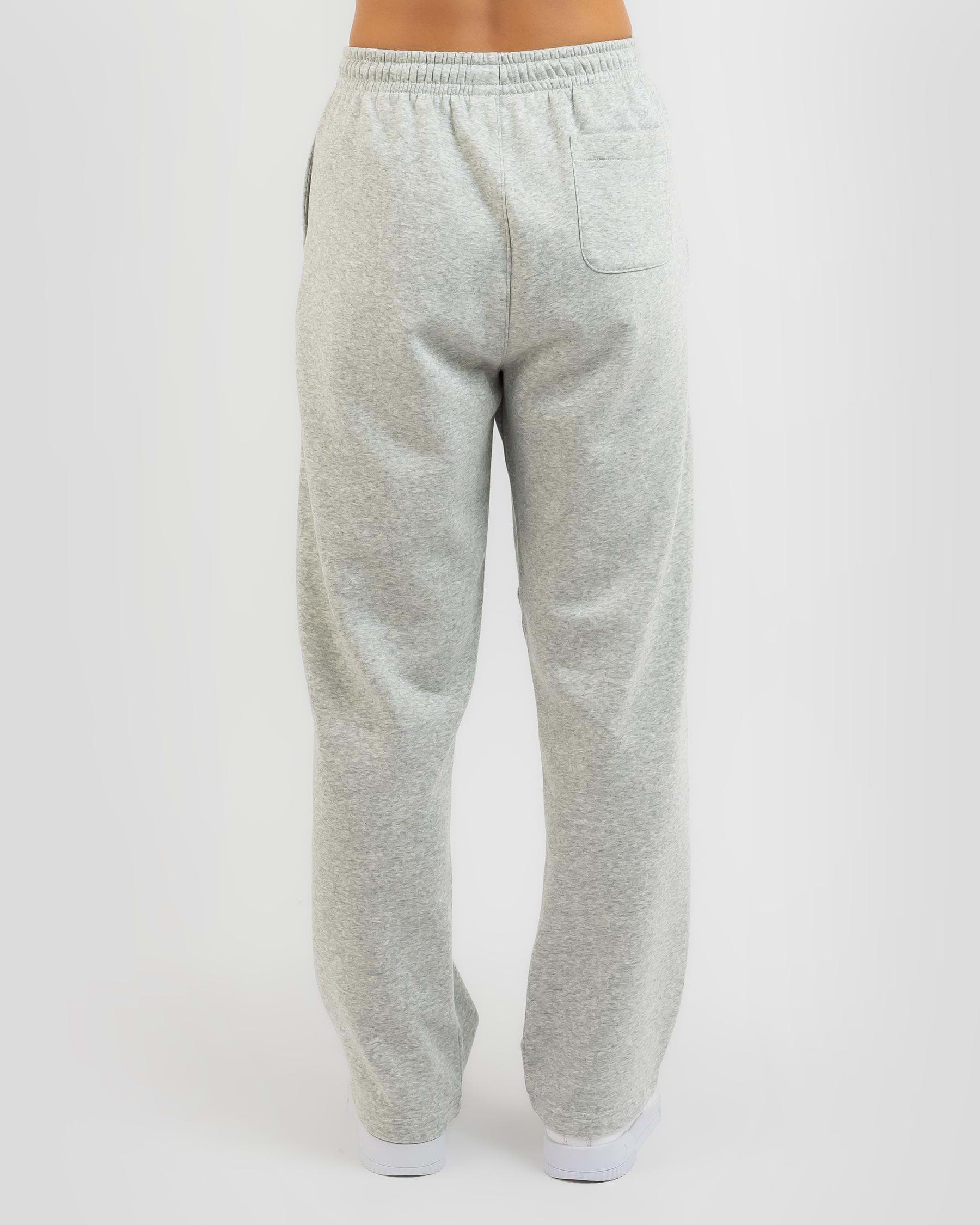 Champion Wide Leg Track Pants In Oxford Heather - Fast Shipping & Easy ...