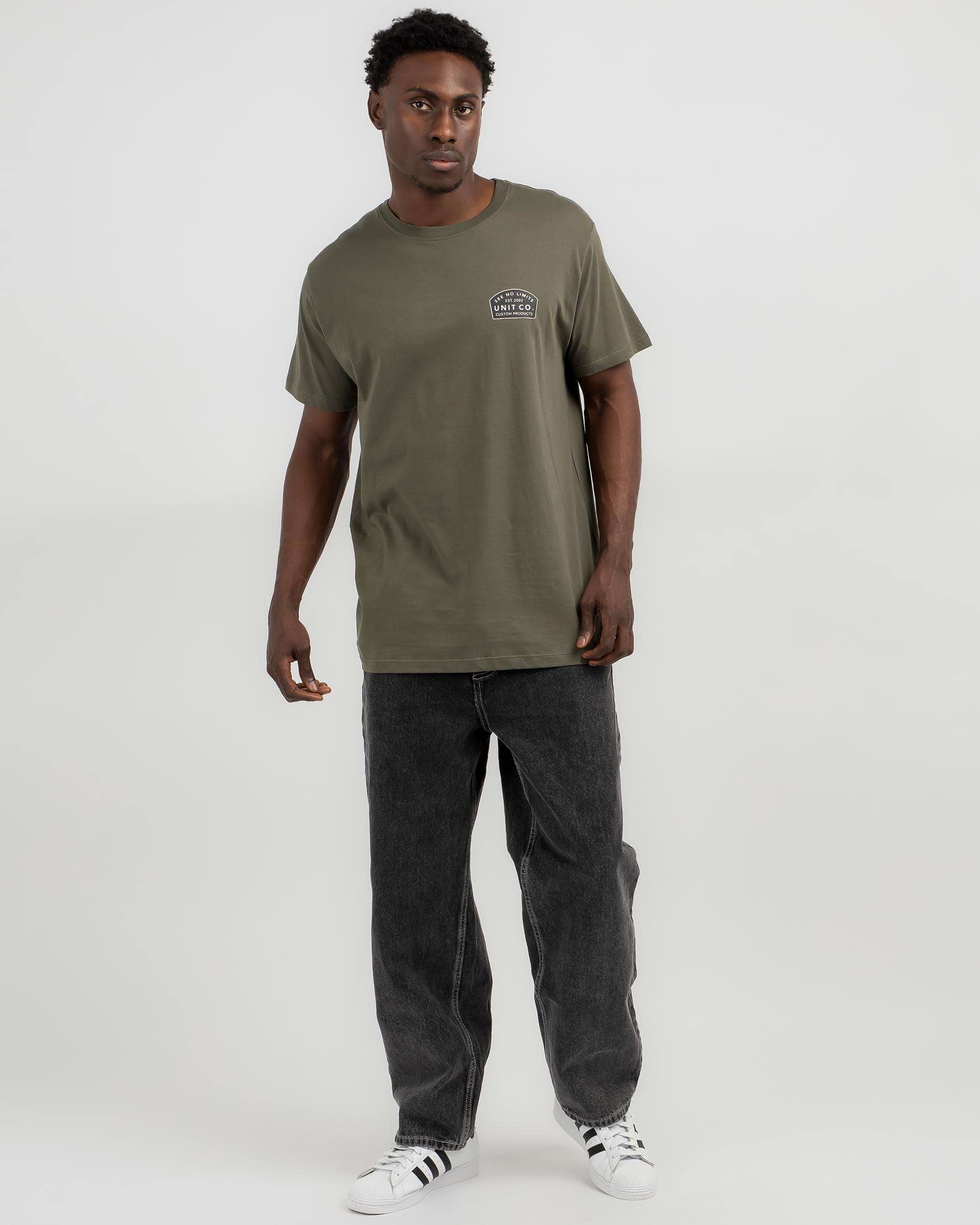 Shop Unit Dispatch T-Shirt In Military - Fast Shipping & Easy Returns ...