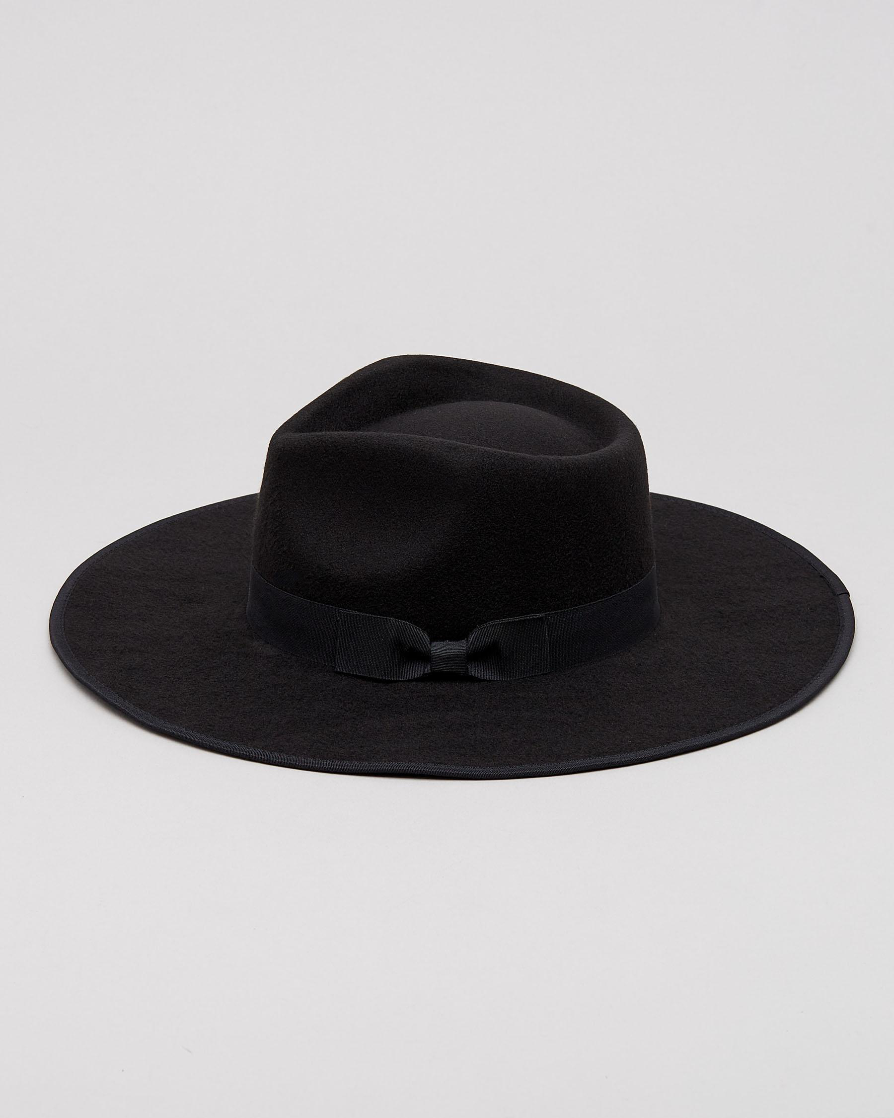 Mooloola Harry Wide Brim Felt Hat In 