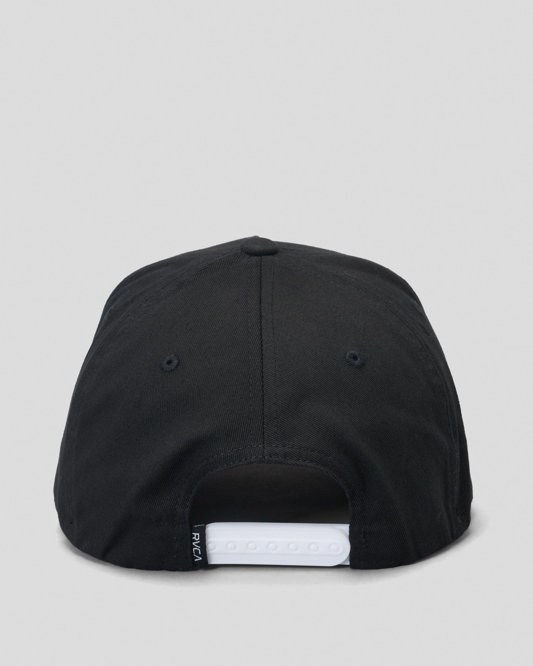 RVCA Down The Line Cap In Black Fast Shipping & Easy Returns City Beach Australia