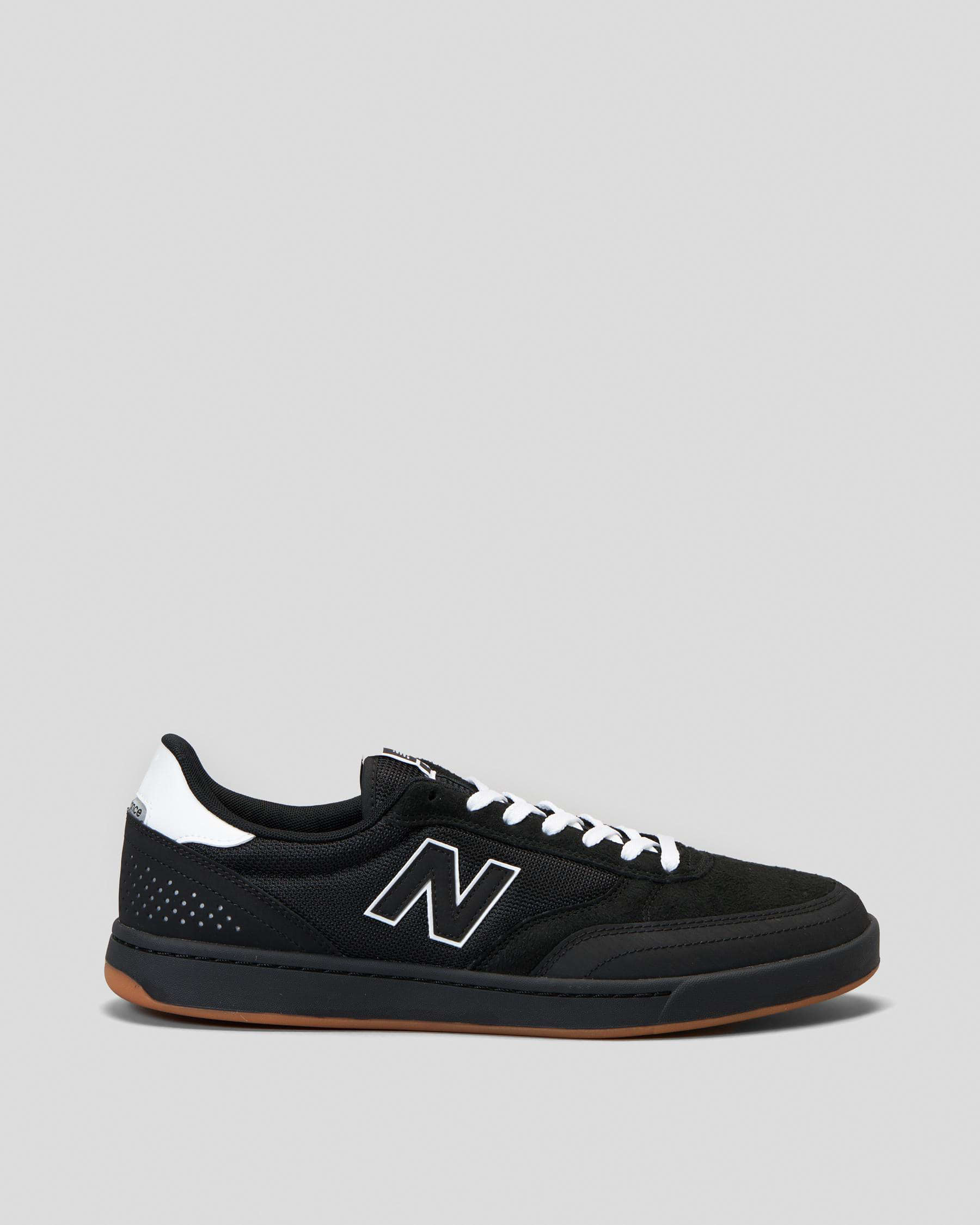 New Balance Nb 440 Shoes In Black/white - Fast Shipping & Easy Returns ...