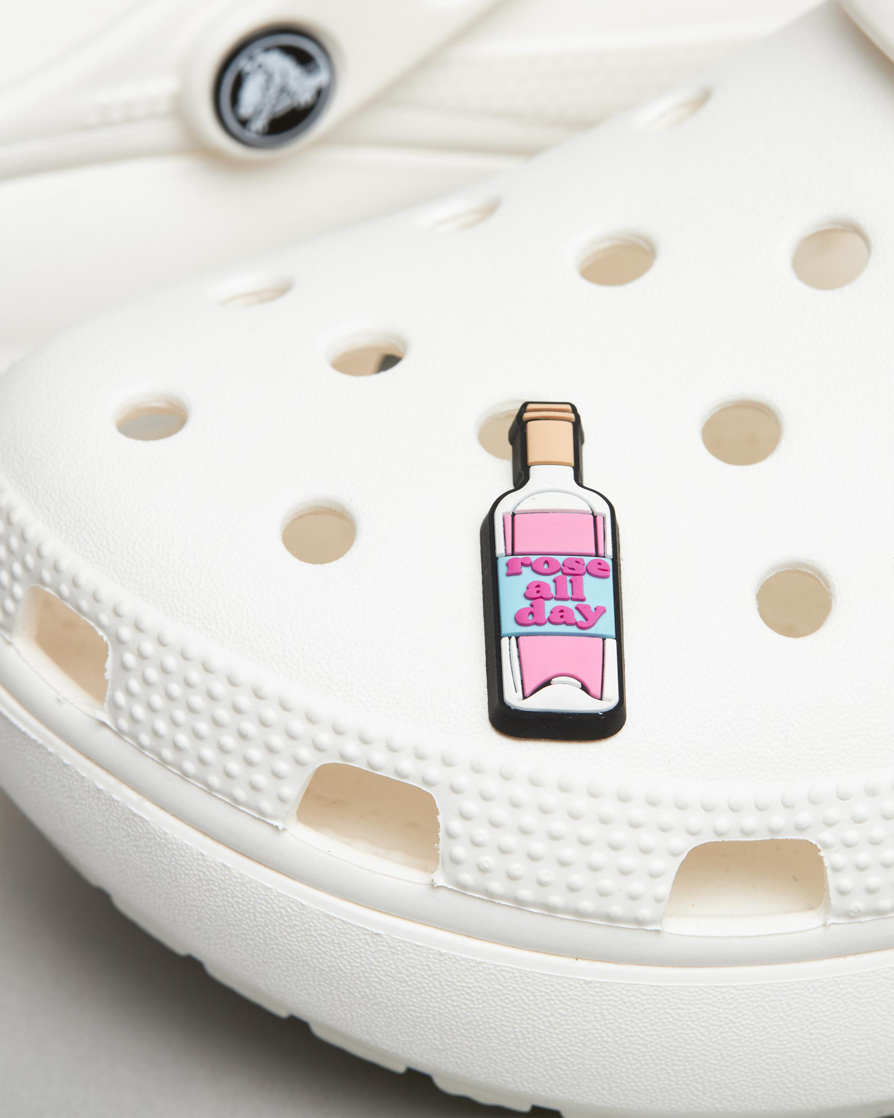 Shop Crocs Rose All Day Bottle Jibbitz In Multi Fast Shipping & Easy