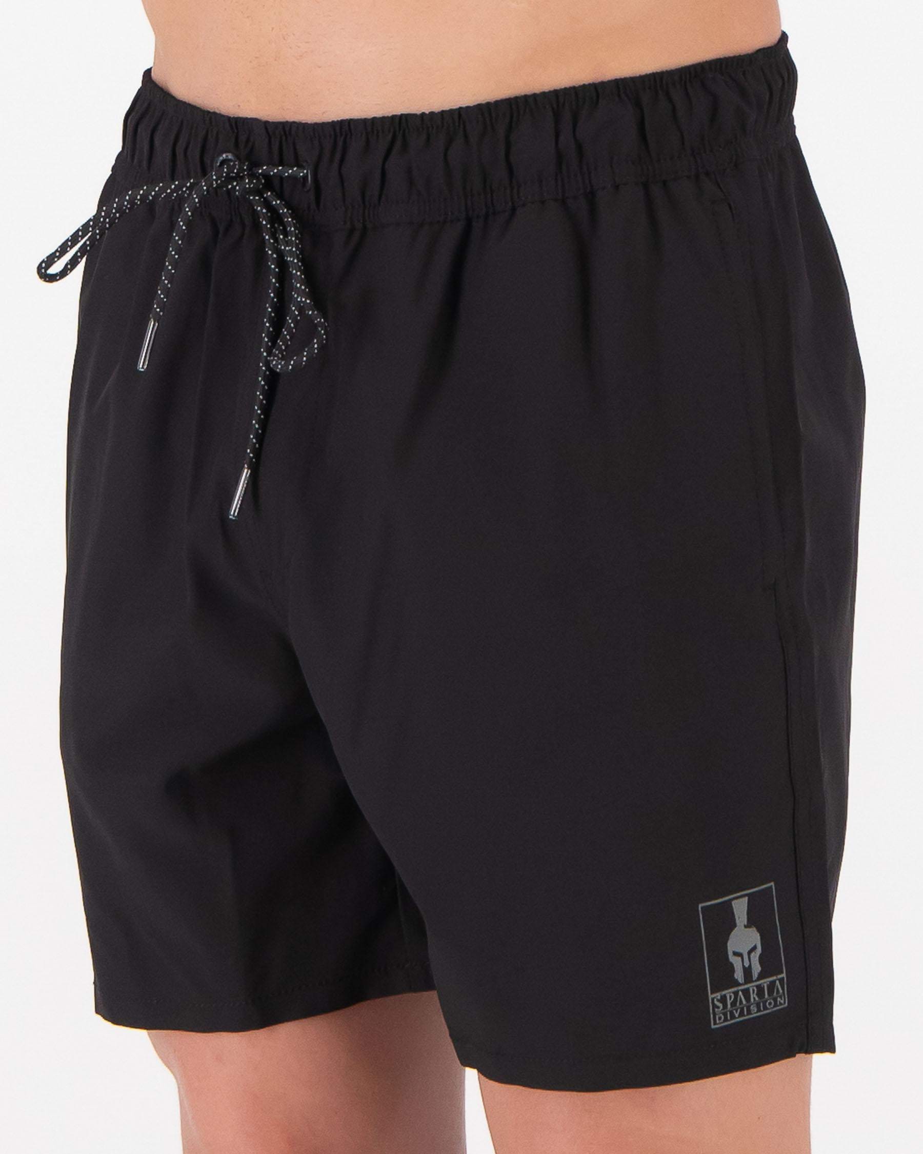 Sparta Sustained Mully Shorts In Black - Fast Shipping & Easy Returns ...