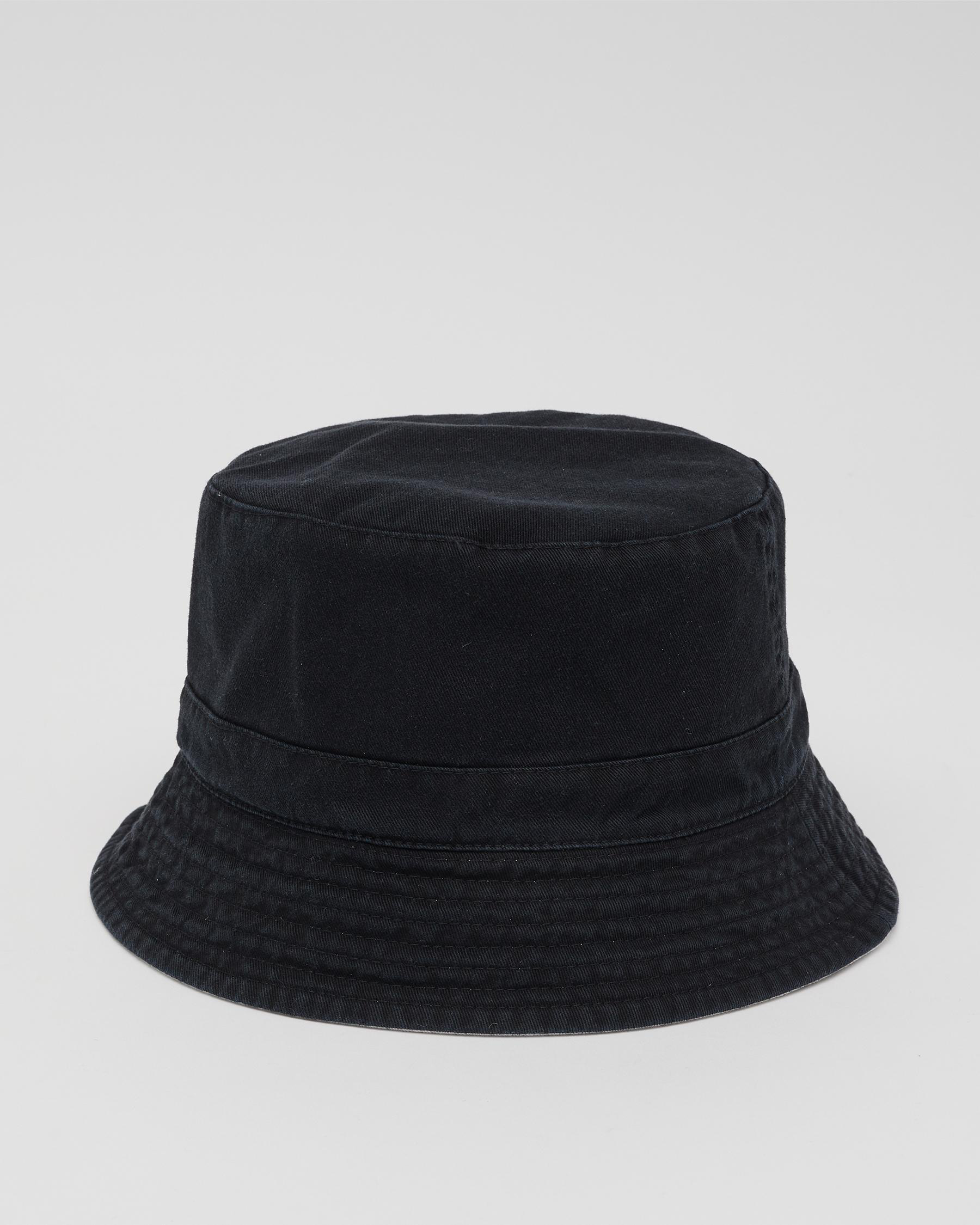 Champion Reversible Bucket Hat In Black/white - Fast Shipping & Easy ...
