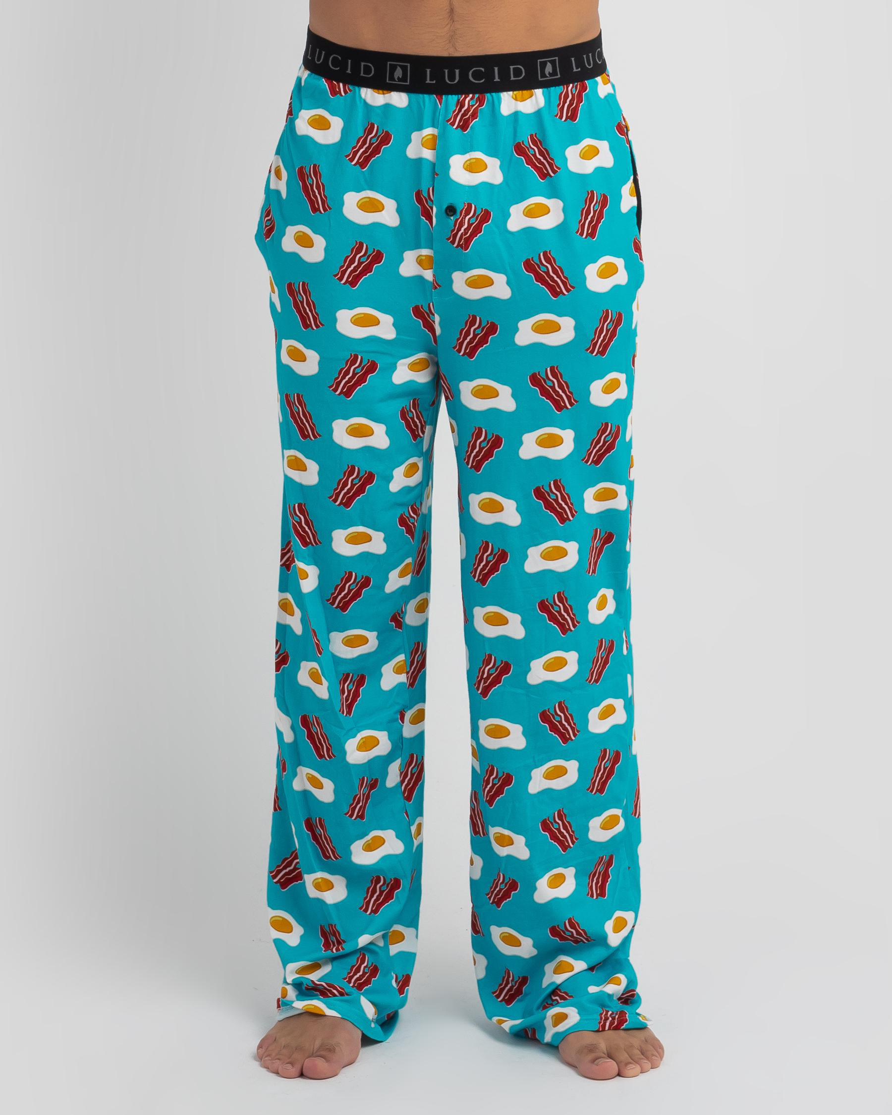 Shop Lucid Breakfast Pyjama Pants In Multi - Fast Shipping & Easy ...