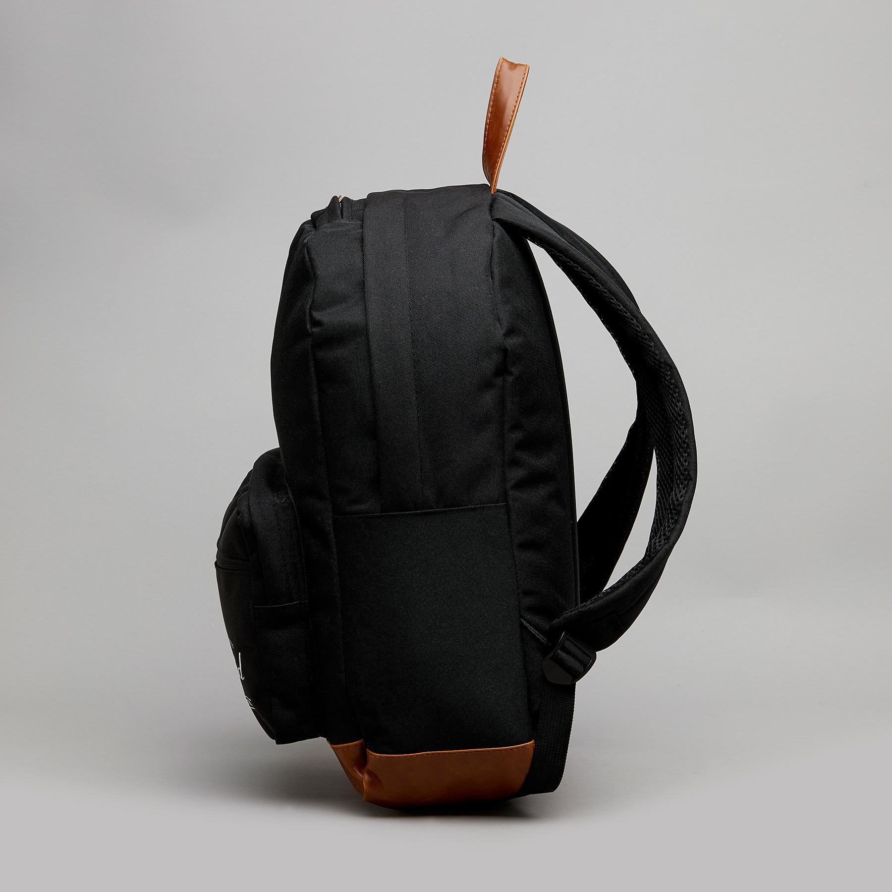 Lucid Notch Backpack In Black/brown Fast Shipping & Easy Returns