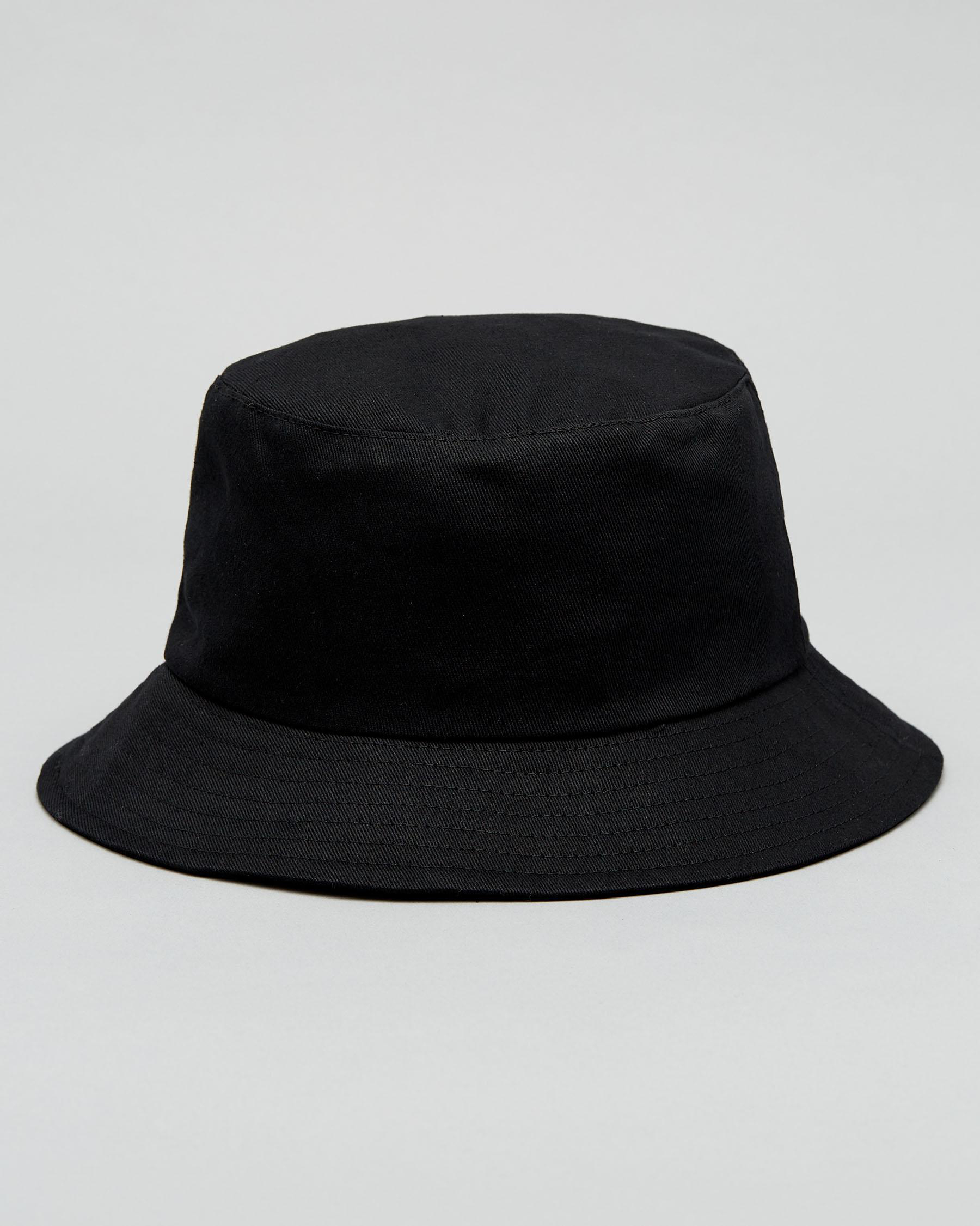 Lucid Boys' Match Bucket Hat In Black Fast Shipping & Easy Returns