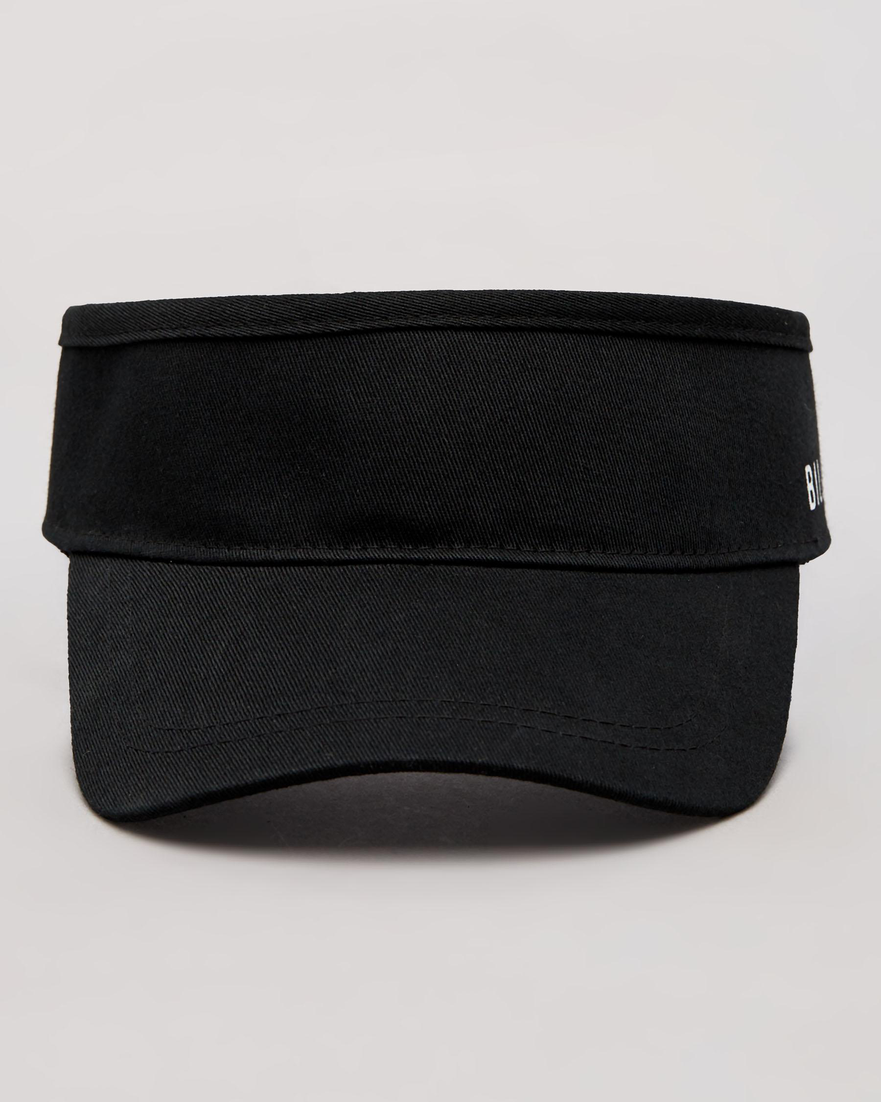 Billabong Girls' Infinity Visor In Black FREE* Shipping & Easy