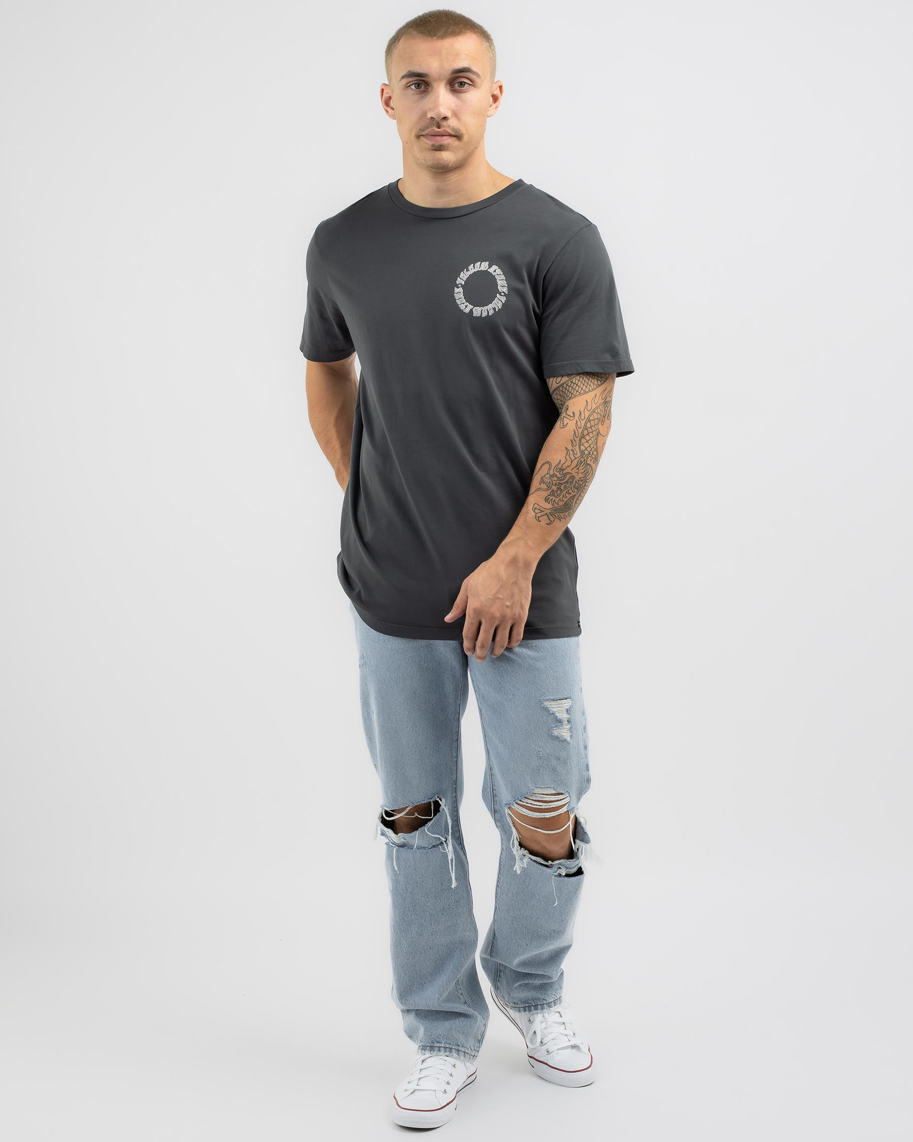 T-shirt Stone Ghost - BLACK - Homme - France
