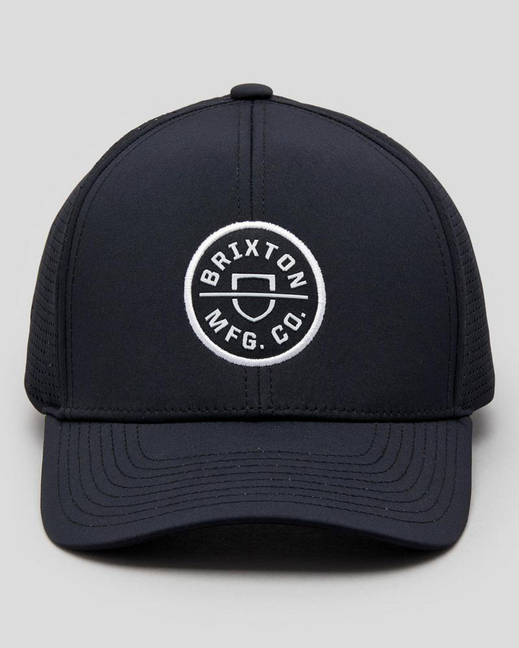 Brixton Crest x MP Snapback Cap In 