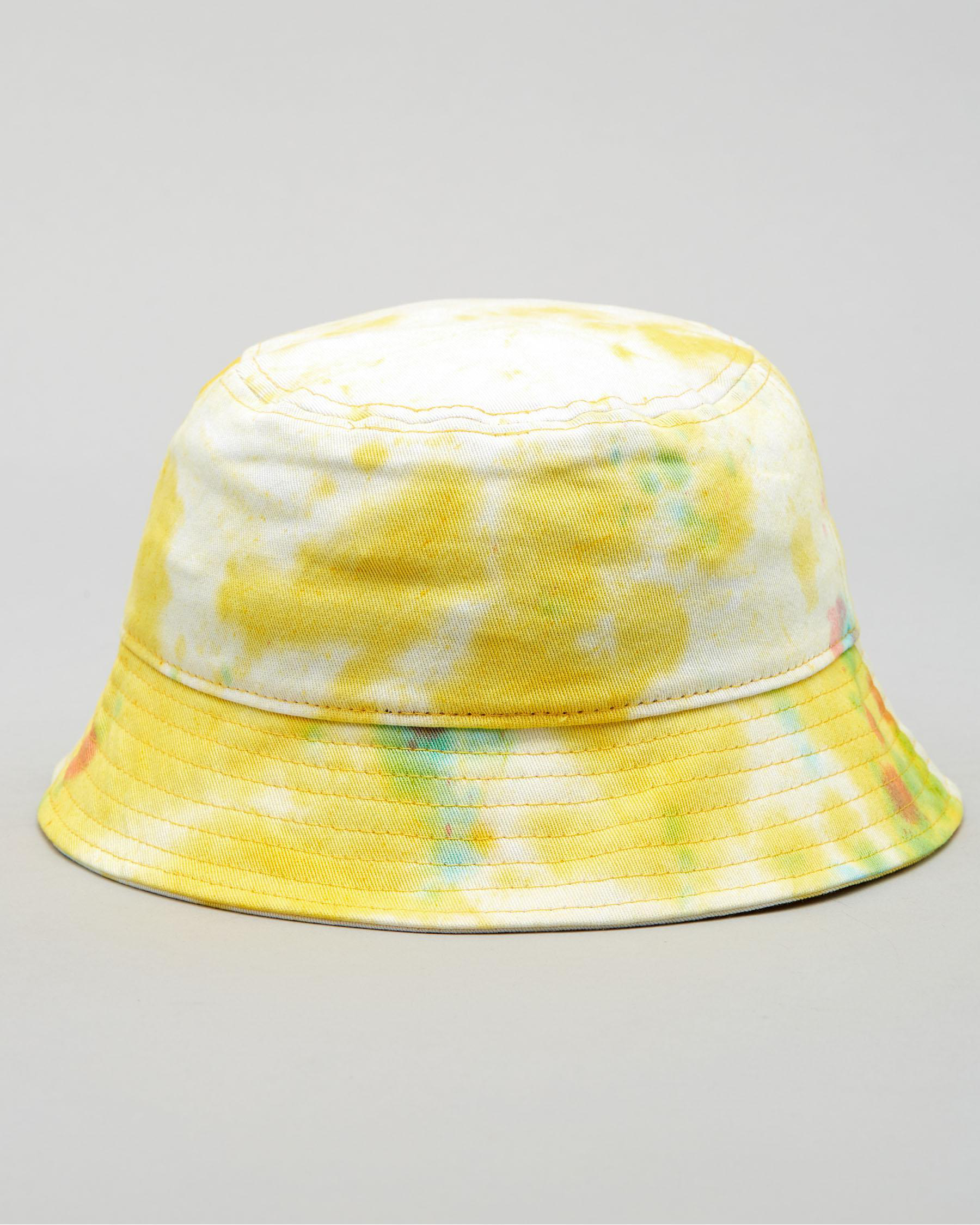 Shop Santa Cruz Youth Cactus Dot Bucket Hat In Gelato Fast Shipping