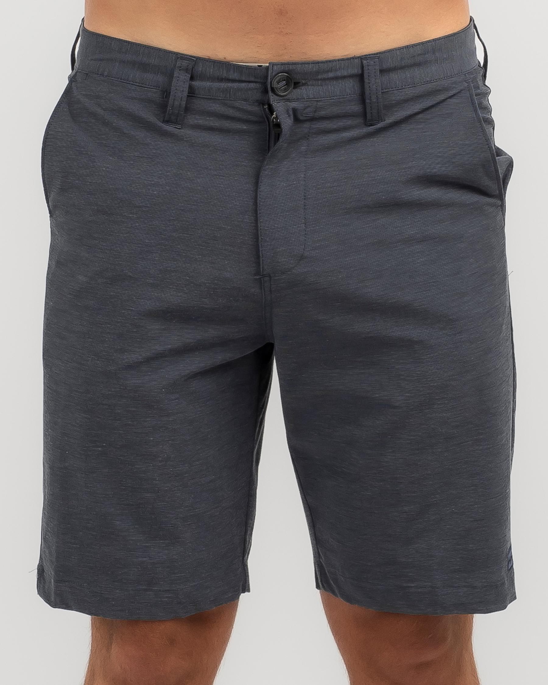 Shop Billabong Crossfire Shorts In Navy - Fast Shipping & Easy Returns ...