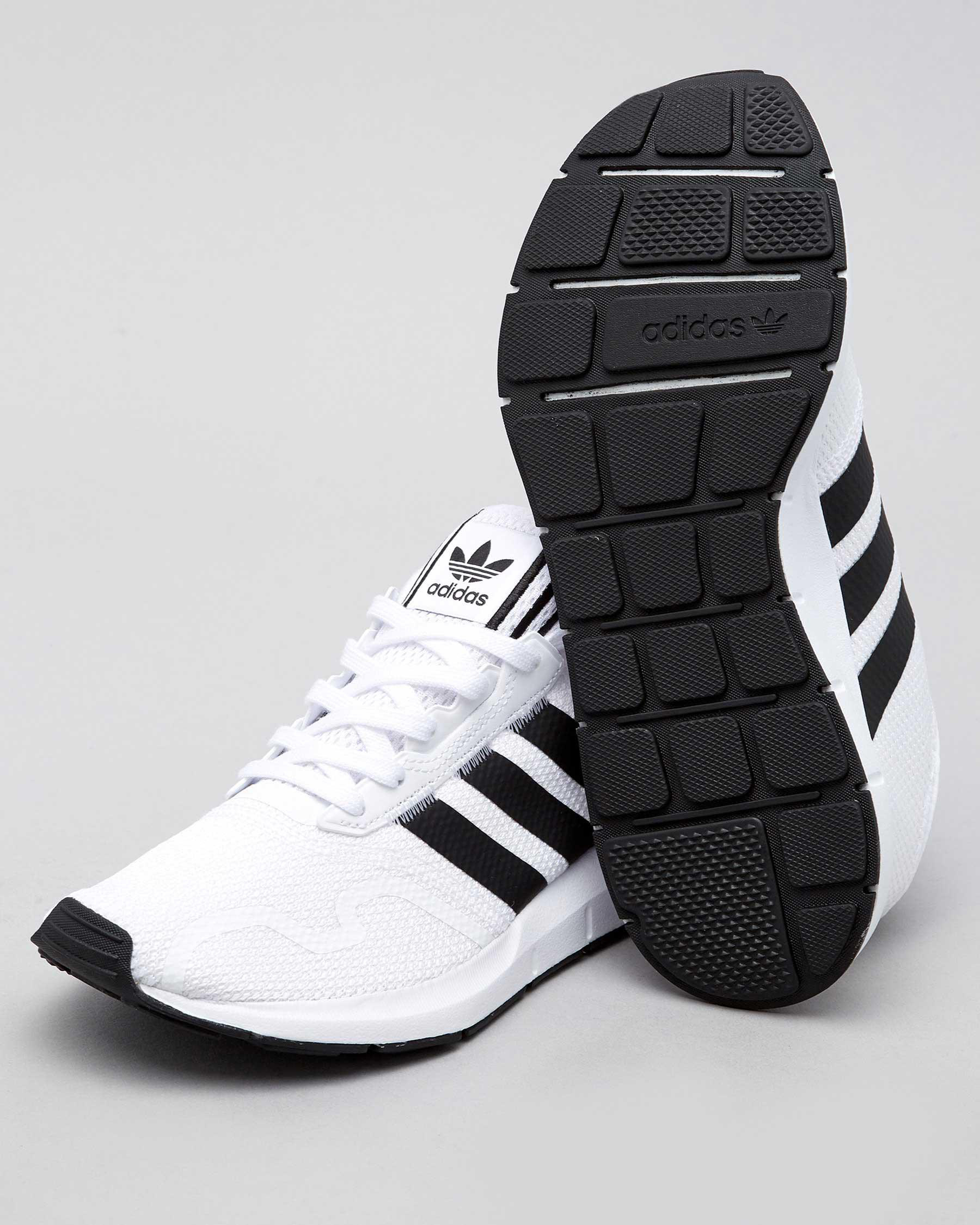 Shop adidas Womens Swift Run X Shoes In White/black/white Fast