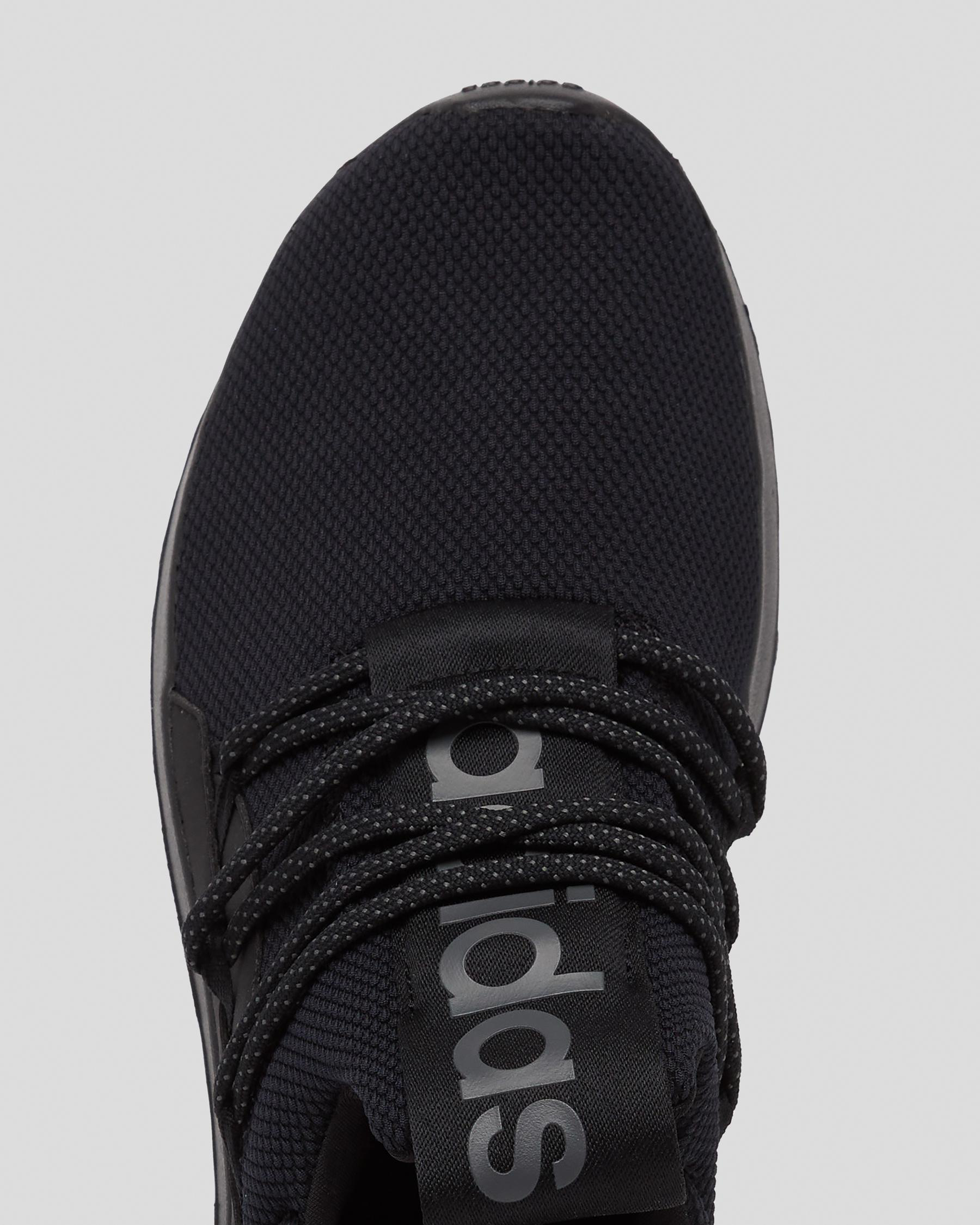 Adidas Lite Racer Adapt 5.0 Shoes In Core Black/core Black/grey Six ...