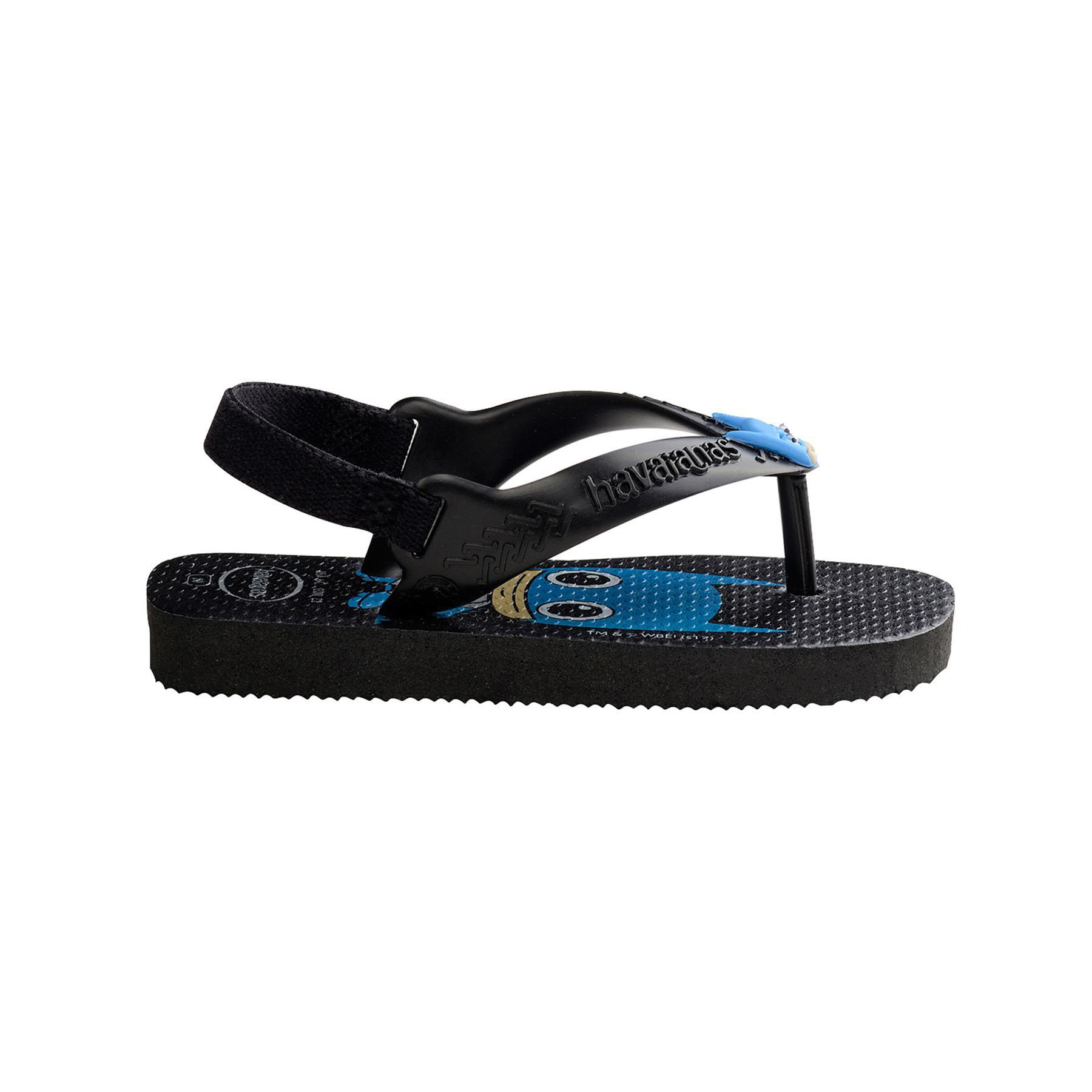 Chaussures du Château | Havaianas plage kids max herois e22 27 35 noir jaune garcon