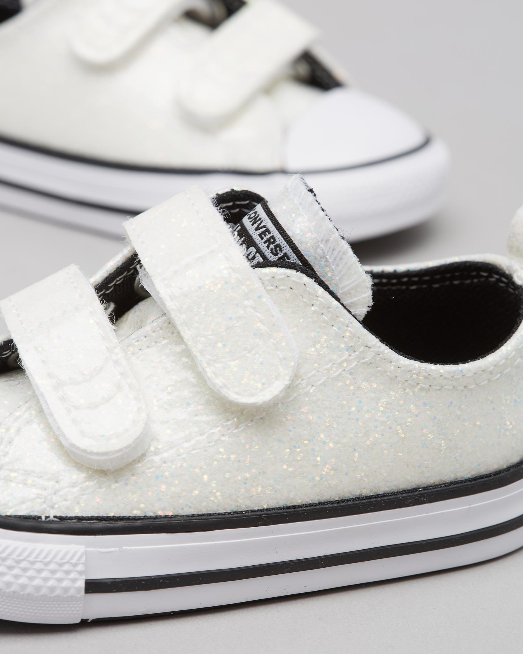 sparkly converse shoes