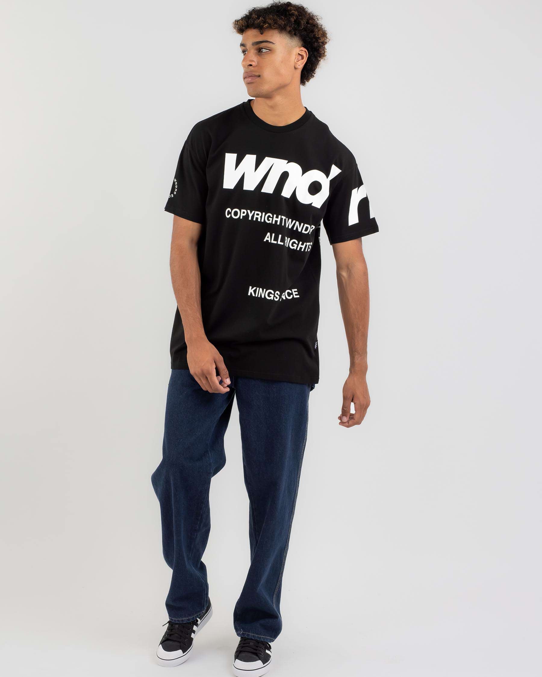 Wndrr Cut Off T-Shirt In Black - Fast Shipping & Easy Returns - City ...