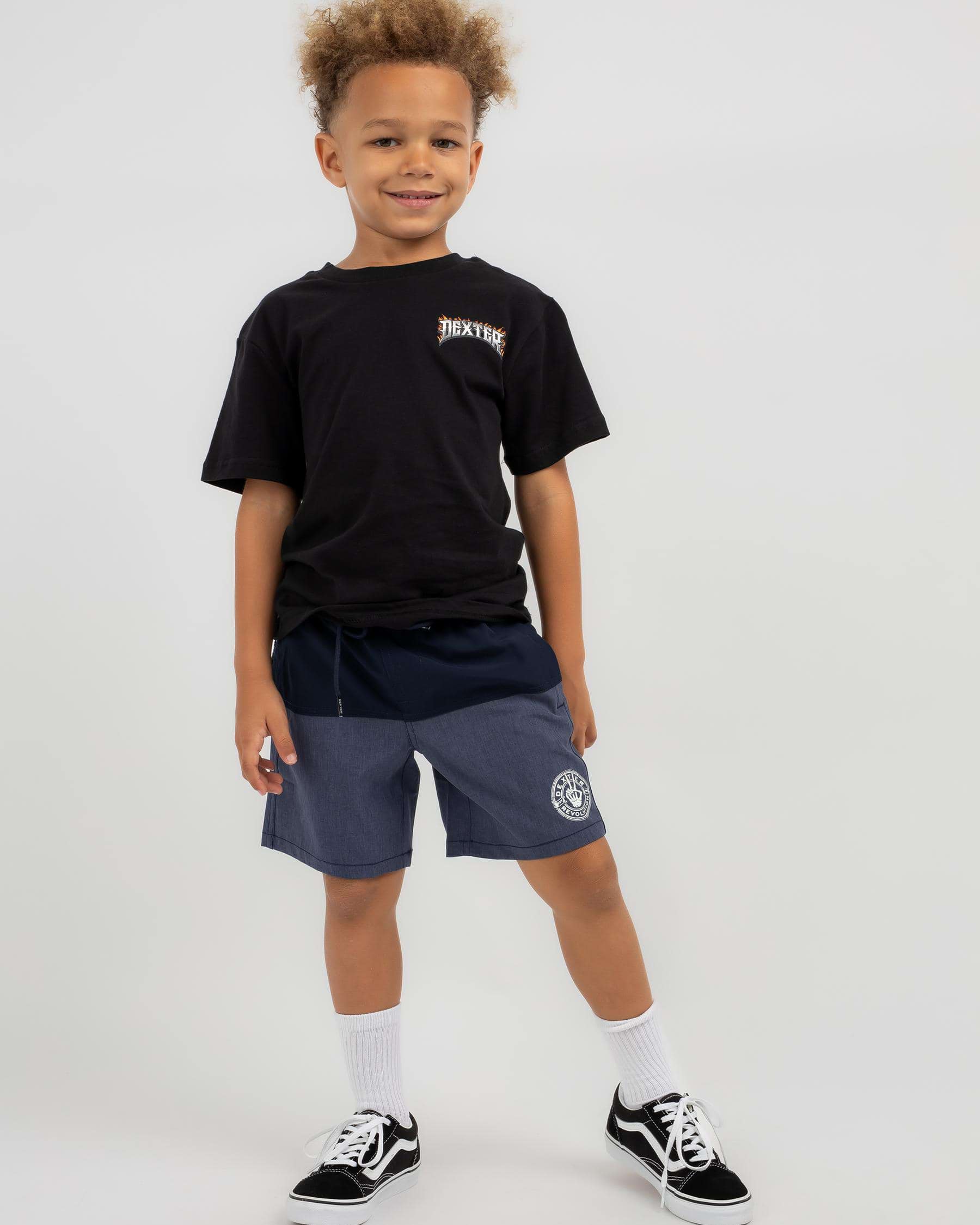 Dexter Toddlers' Revised Mully Short In Navy/blue - Fast Shipping ...
