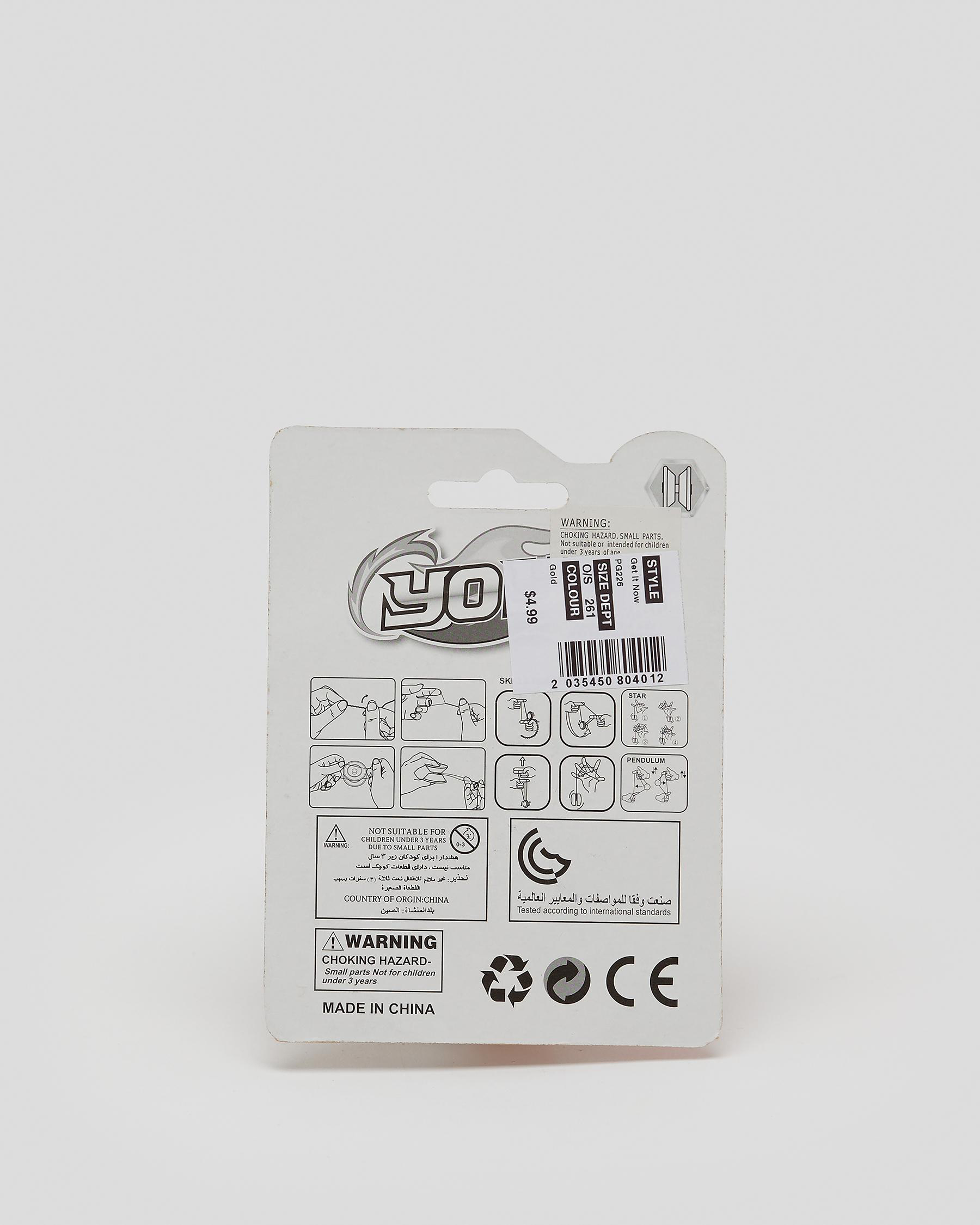 Shop Get It Now High Gloss Metal Yoyo Toy In Gold Fast Shipping & Easy Returns City Beach