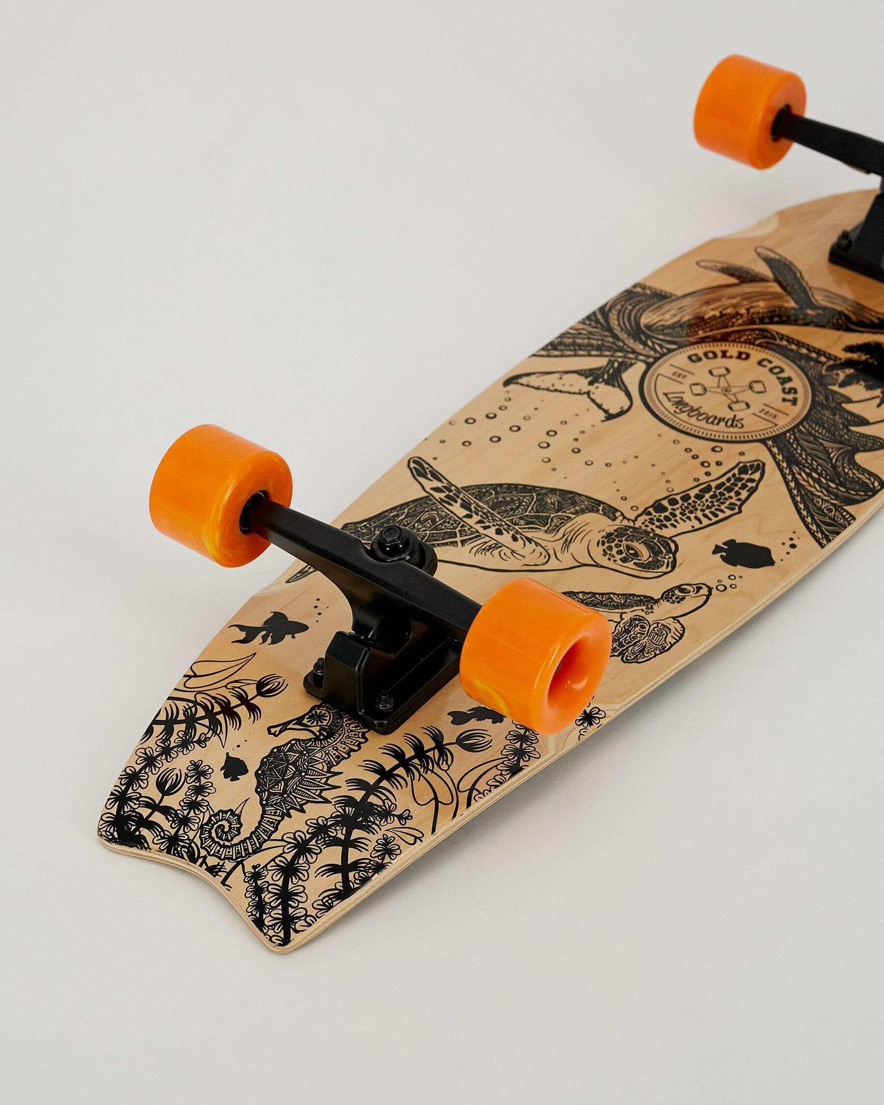 Shop Gold Coast Longboards Wanderlust Surf Skate Cruiser Skateboard In
