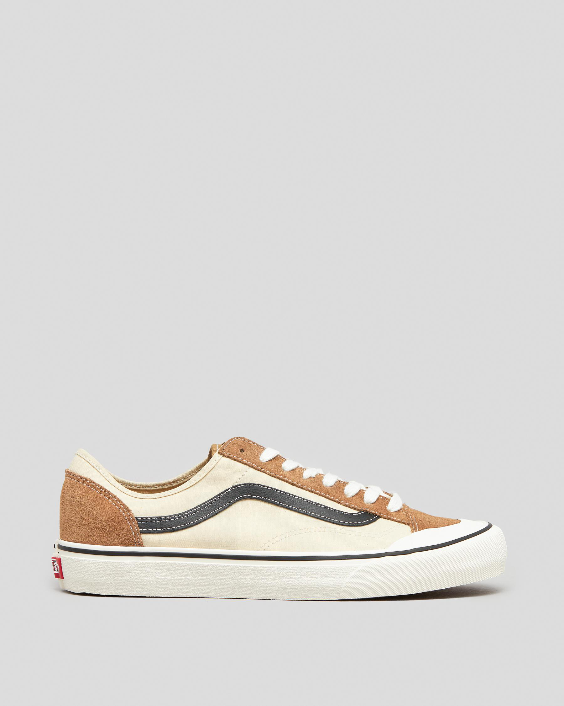 Shop Vans Style 136 Decon VR3 SF Shoes In Salt Wash Tobacco Brown