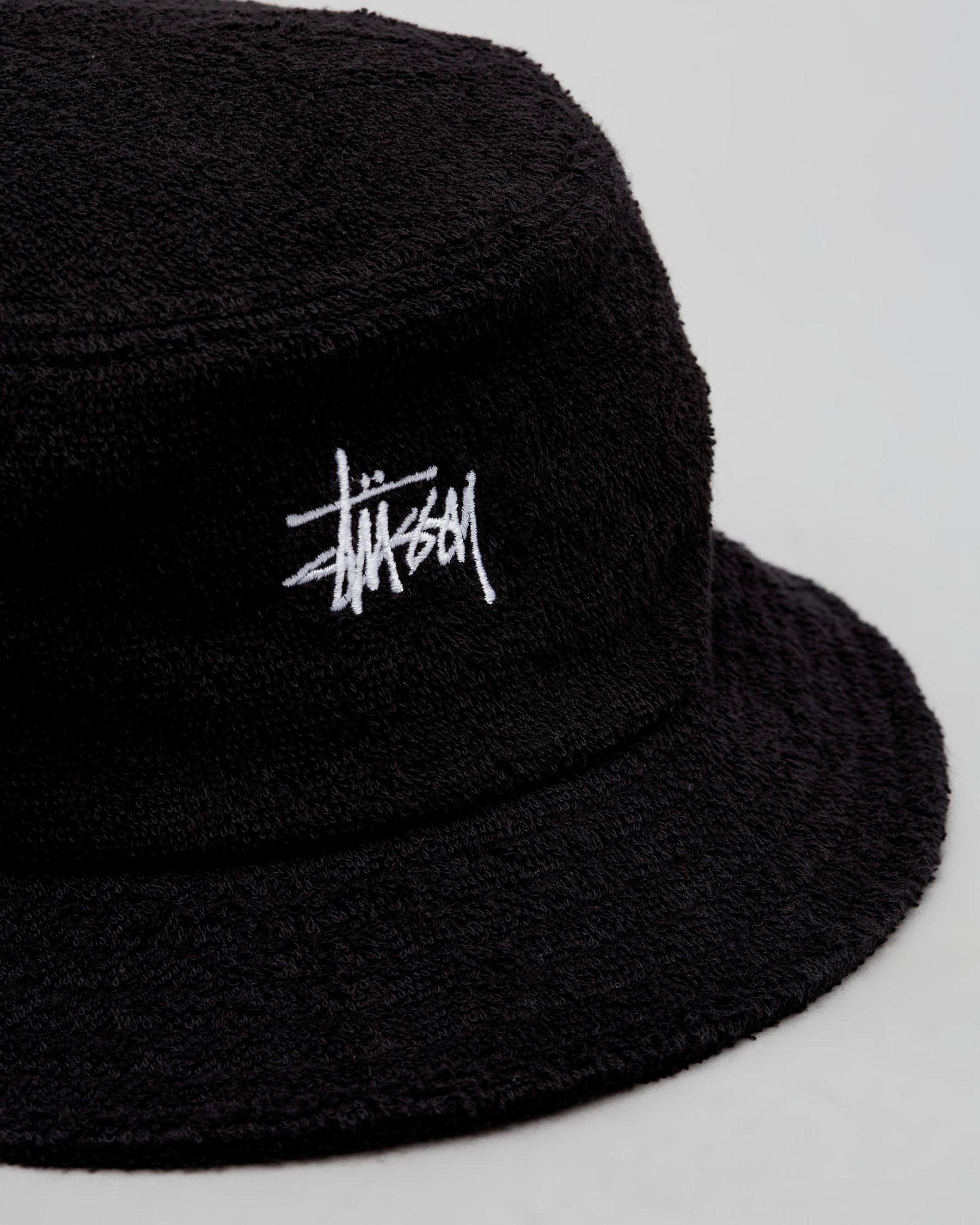 Stussy Graffiti Terry Bucket Hat In 