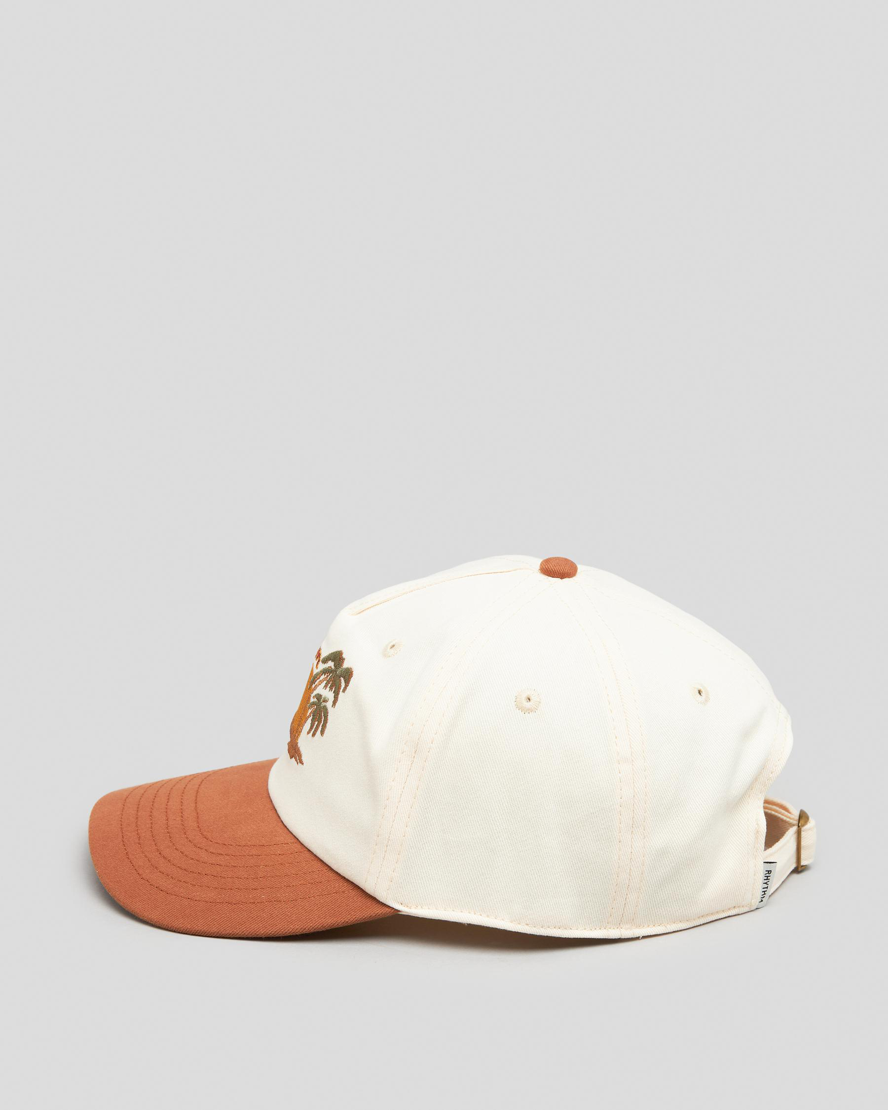 Hip Hop Honour Los Angeles Orange and Red Palms Tropical Dream Cap