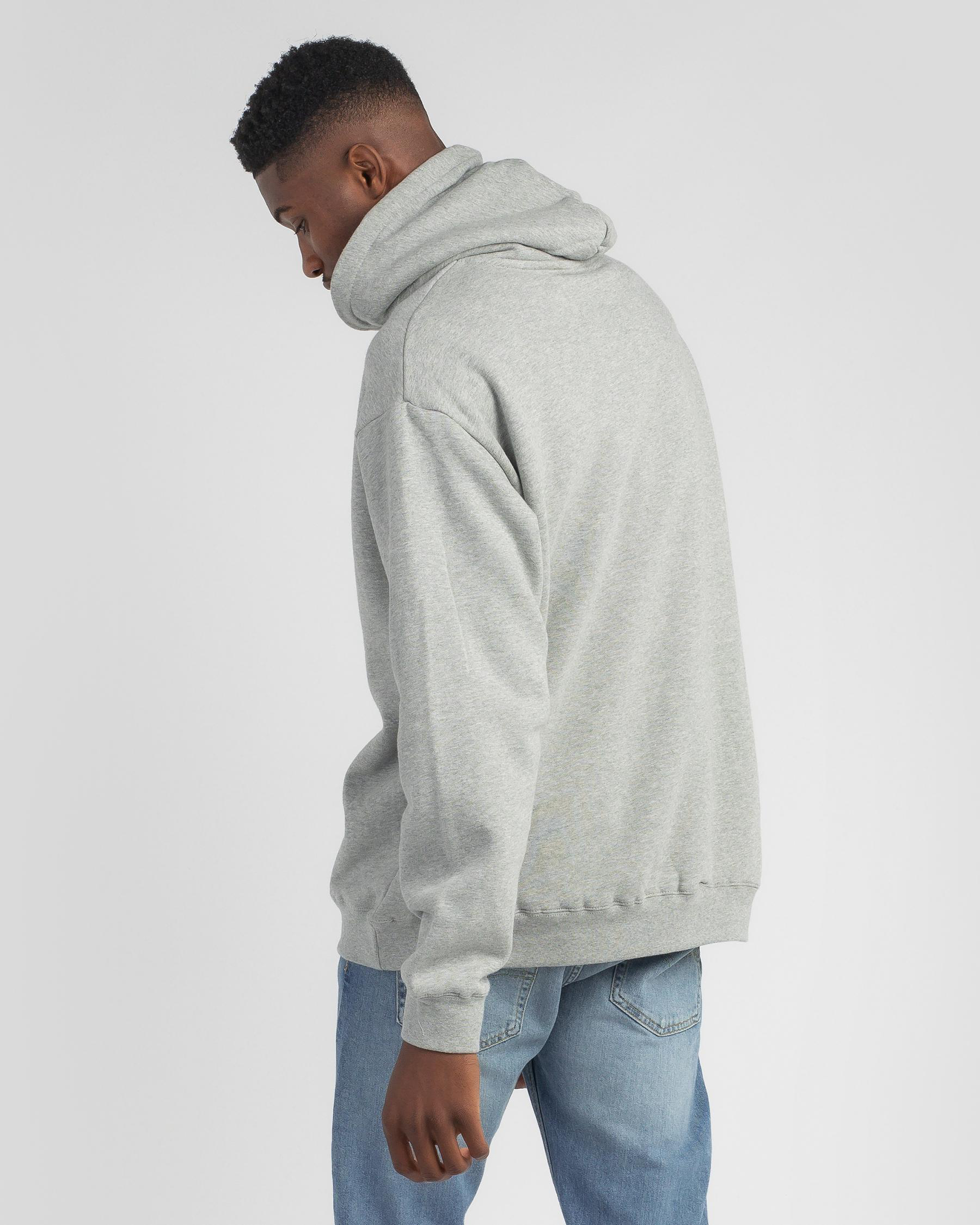 Stussy City Circle Hoodie In True Grey Marle - Fast Shipping & Easy ...