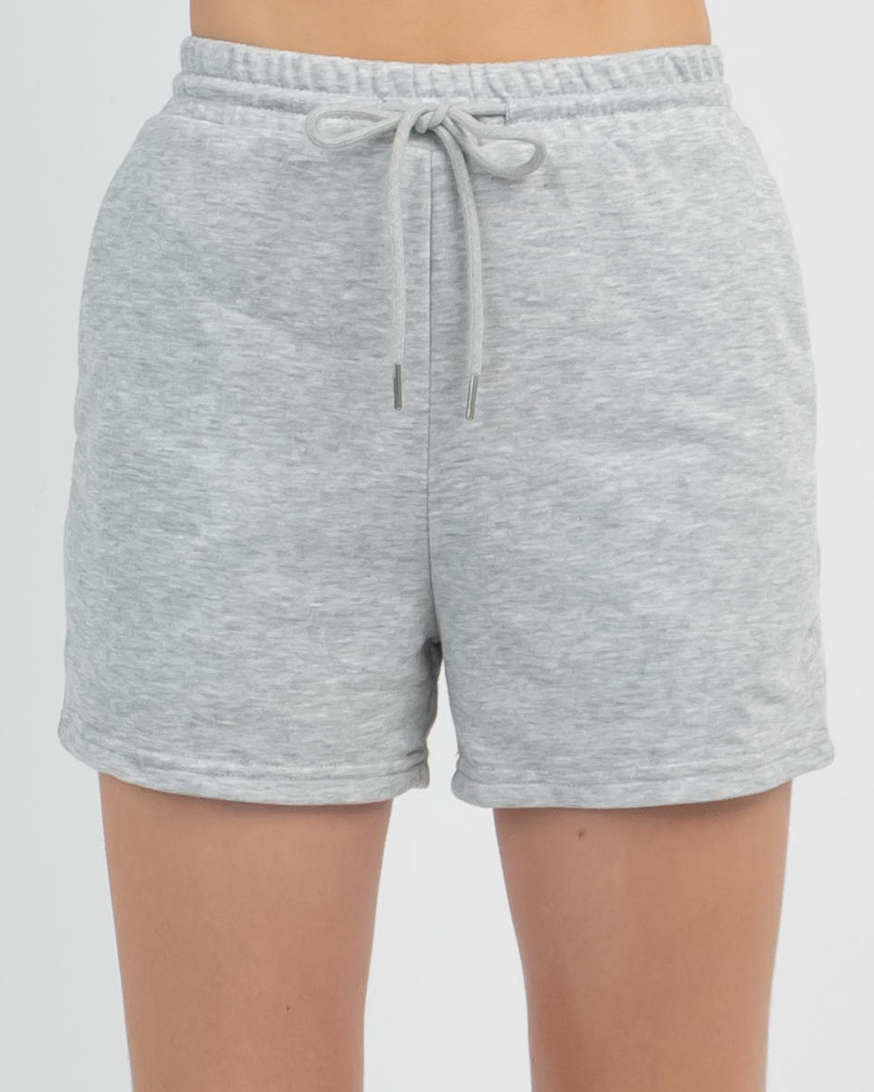 Ava And Ever Girls' Alyssia Shorts In Grey Marl - Fast Shipping & Easy ...