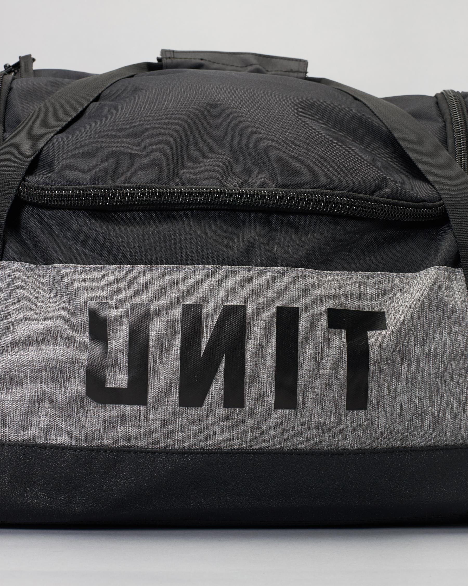 Shop Unit Tour Large Duffle Bag In Charcoal Fast Shipping & Easy