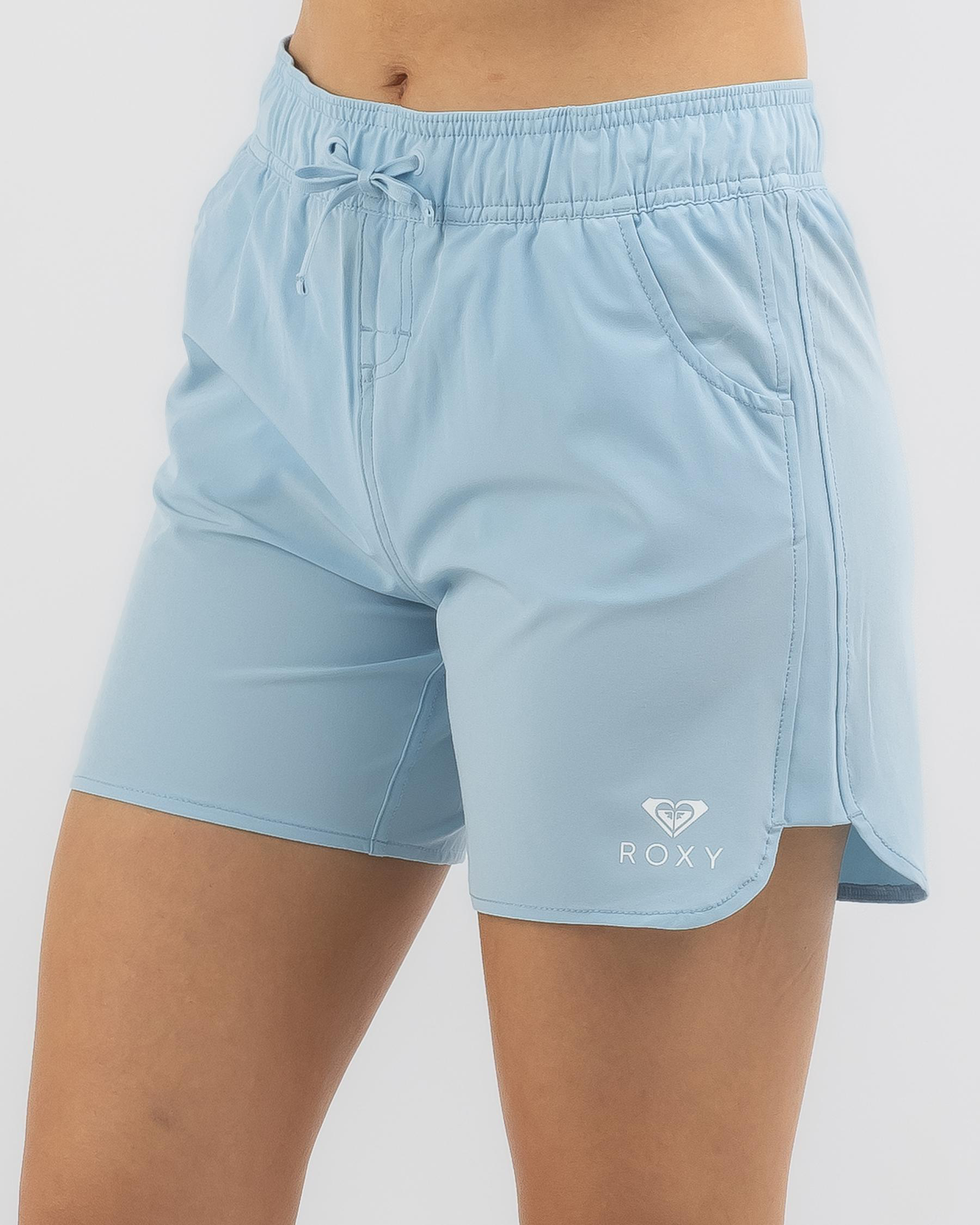 Shop Roxy Wave Eco Board Shorts In Clear Sky Fast Shipping & Easy Returns City Beach Australia