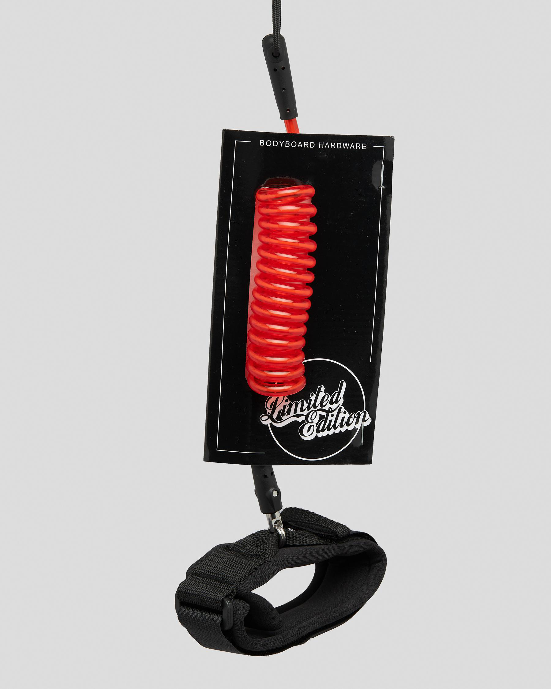 Shop Limited Edition Surf Hardware Bicep Bodyboard Leash In Red Fast
