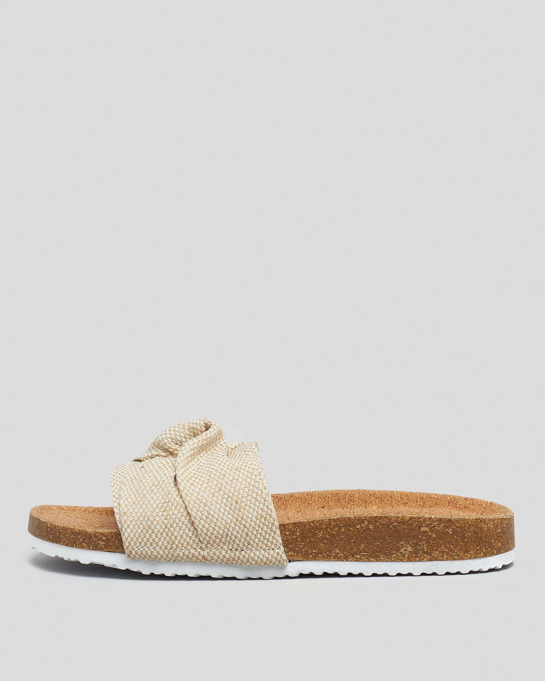 Ava And Ever Corsica Sandals In Natural - Fast Shipping & Easy Returns ...