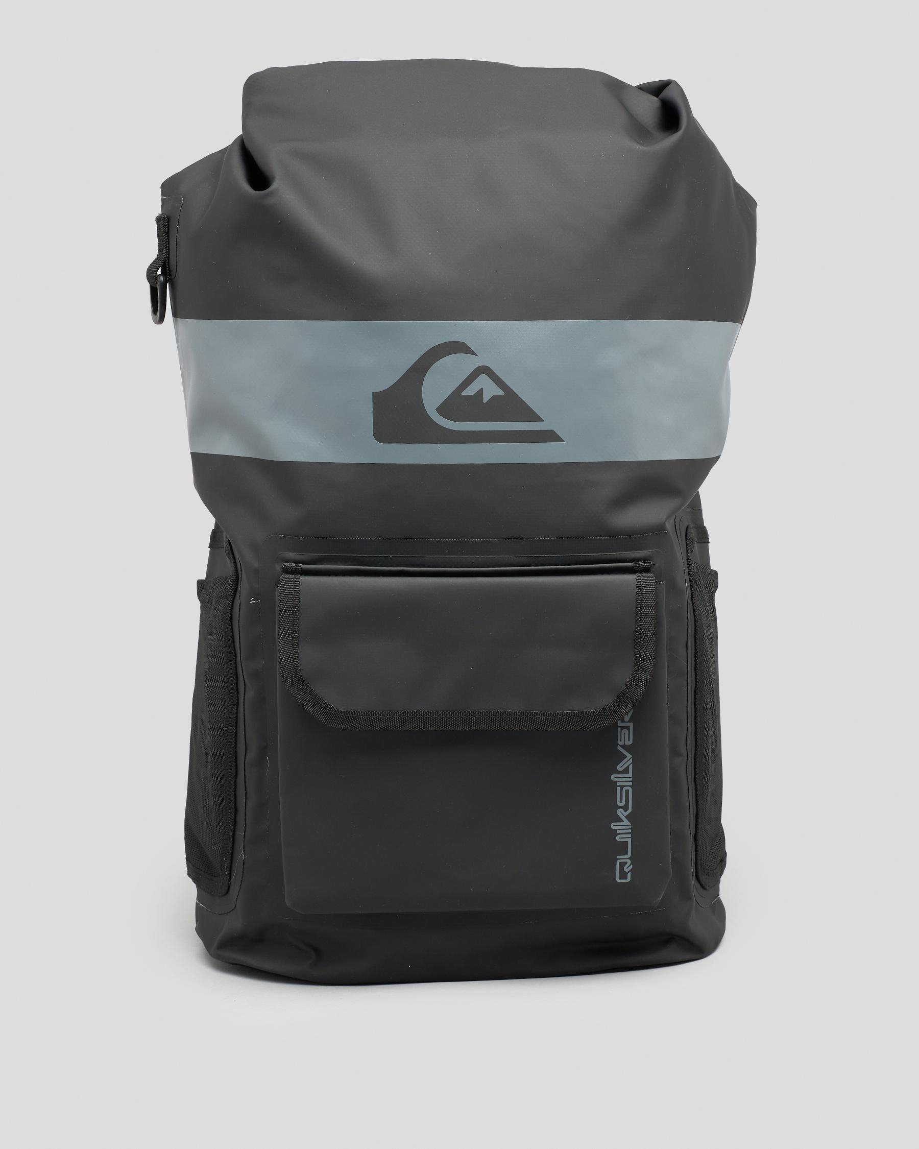 Quiksilver Sea Stash Mid Wet Bag In Black FREE* Shipping & Easy
