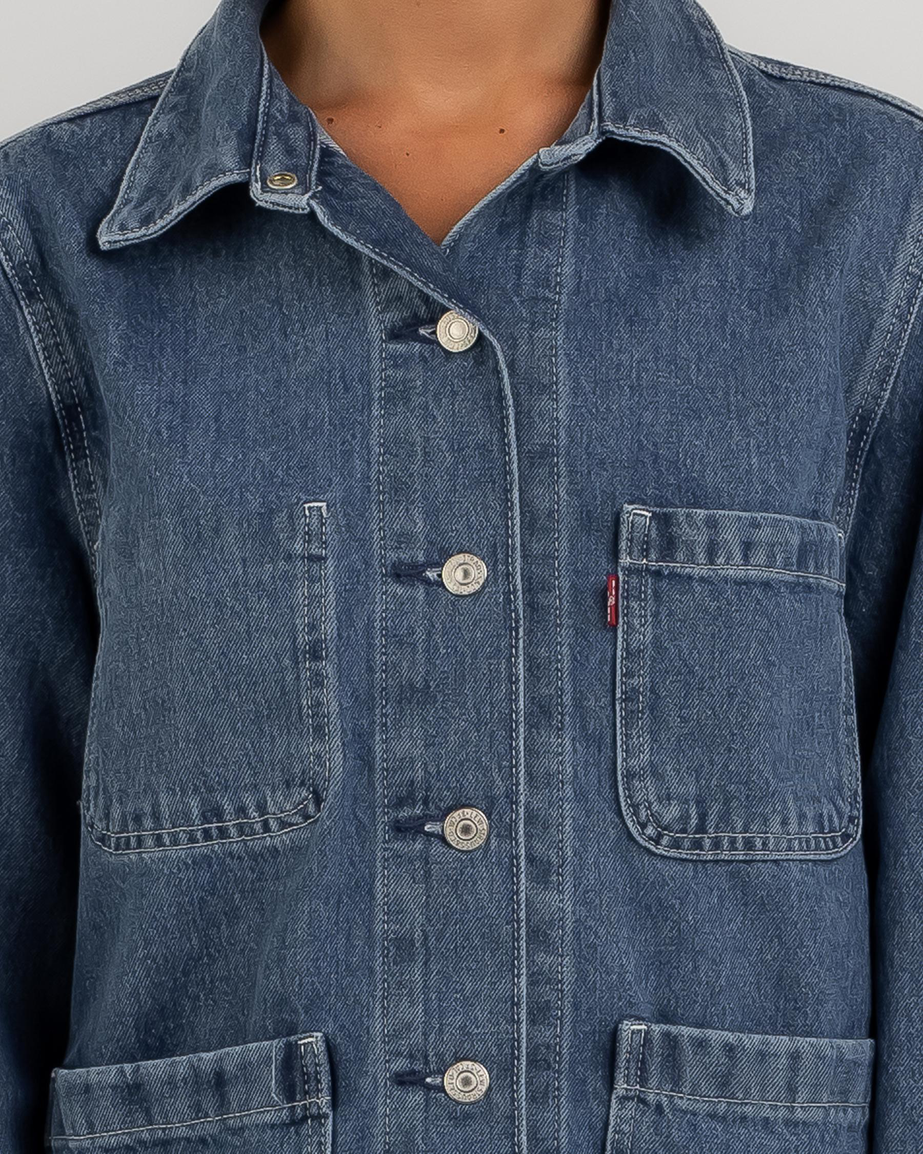 Shop Levi's Utility Chore Jacket In Where's My Coin Purse Fast