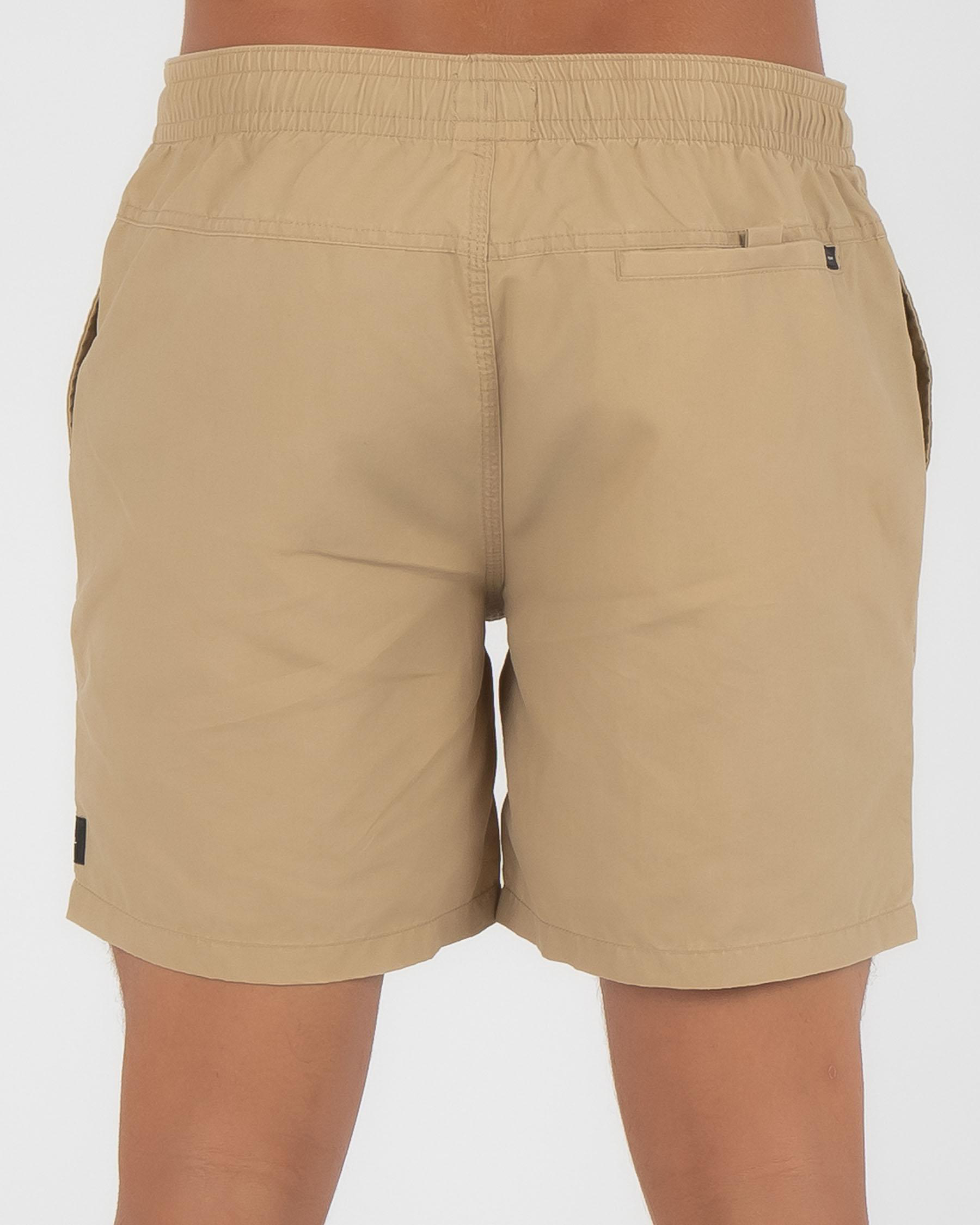 Shop Rip Curl Bondi Volley Board Shorts In Khaki Fast Shipping & Easy