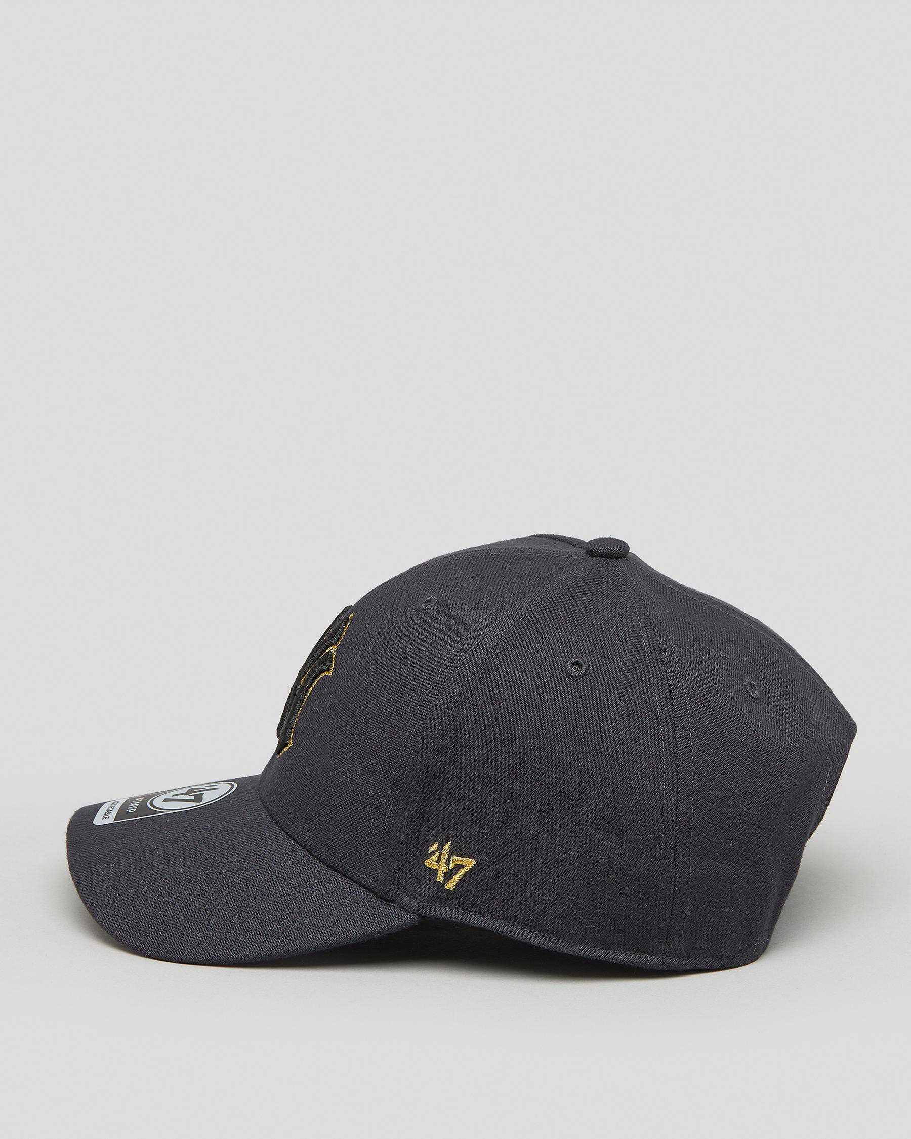 Shop Forty Seven New York Yankees Metallic MVP Snapback Cap In