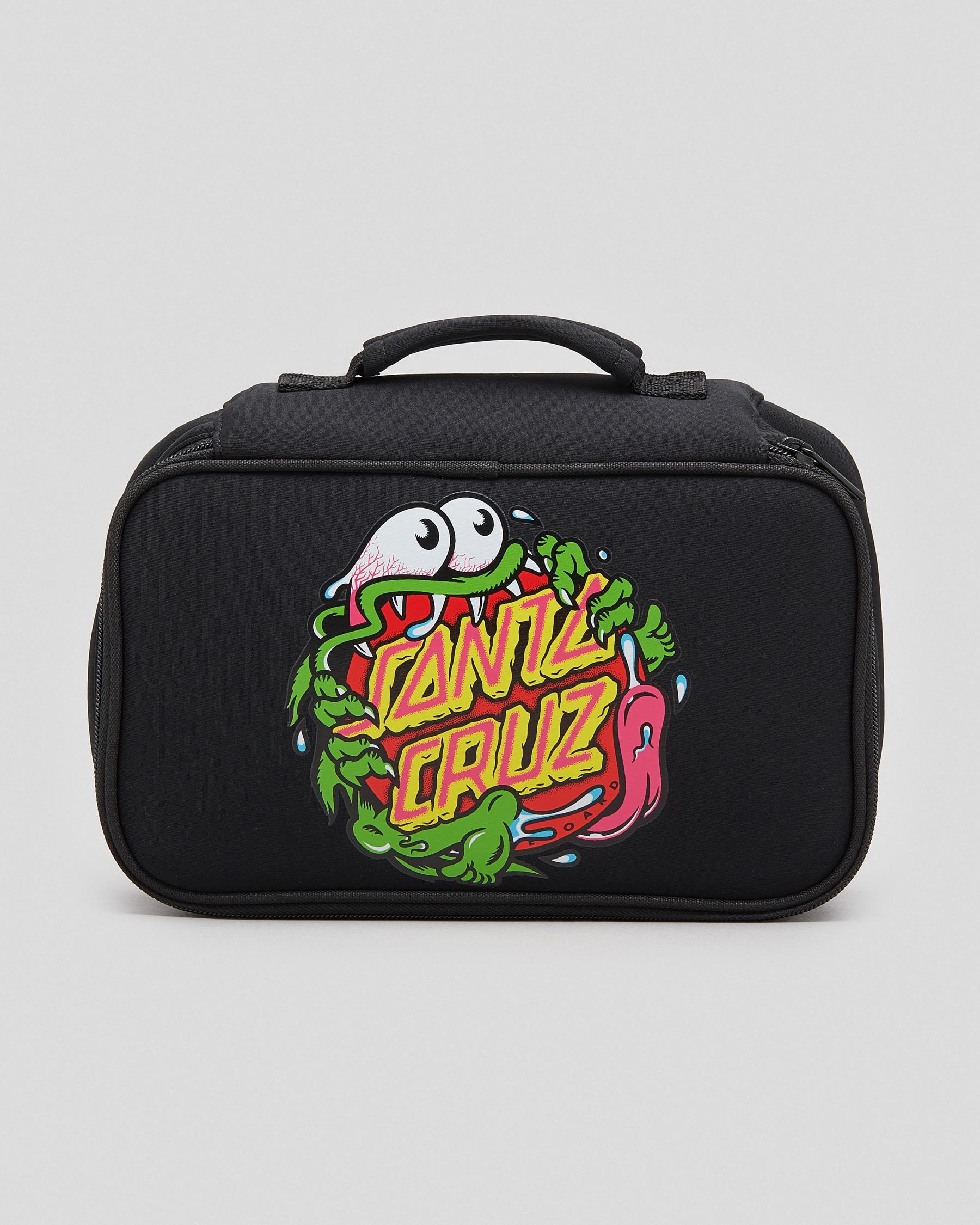 Santa Cruz Slasher Dot Youth Lunch Box In Black - Fast Shipping & Easy ...
