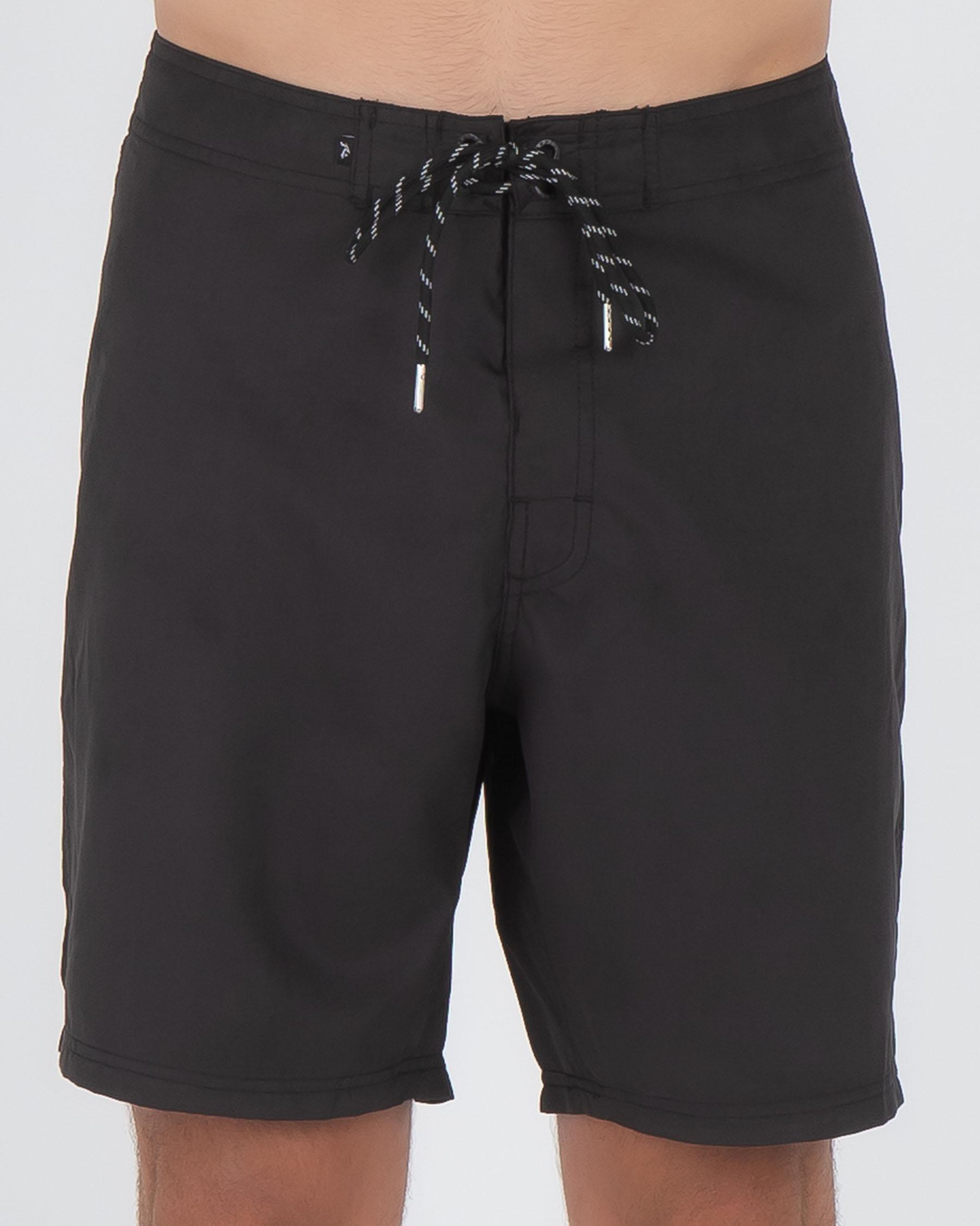 Shop Rusty Dynamic Board Shorts In Black 3 Fast Shipping & Easy