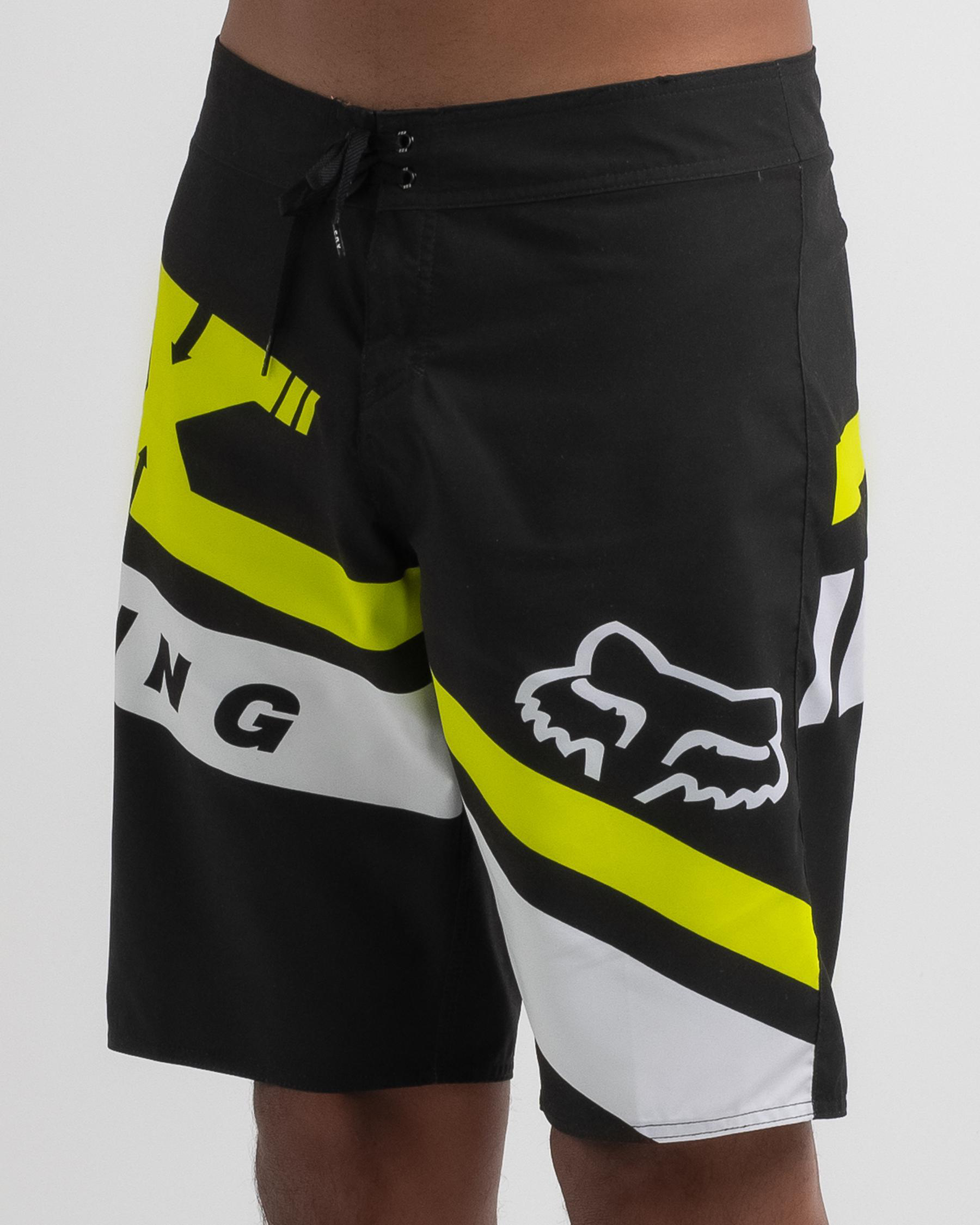 Shop Fox Wrapped Board Shorts 21" In Black Fast Shipping & Easy